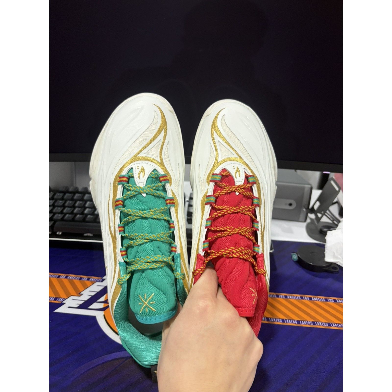 Li-Ning Size 8 Li-Ning Way of Wade 808 5 ULTRA V2 Basketball Shoes Size US 8 / EU 41 - 4 Thumbnail