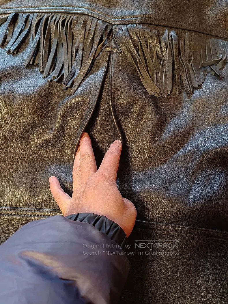 Schott Schott Harley-Davidson short fringed cowhide motorcycle le Size US S / EU 44-46 / 1 - 4 Thumbnail