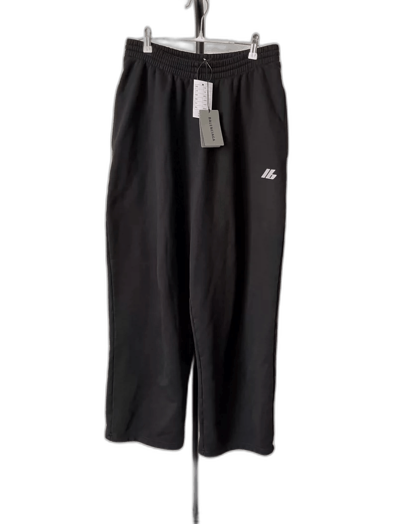 Balenciaga Balenciaga Reflective Logo Loose Pants-2506 Size US 8 / EU 41 - 1 Thumbnail