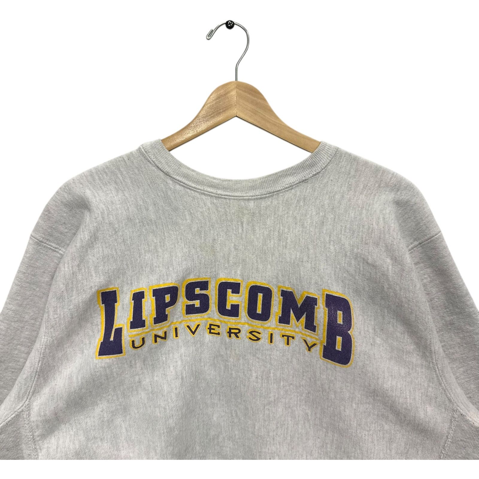 Vintage Vintage Lipscomb University Spellout Crewneck 90s XL Size US XL / EU 56 / 4 - 2 Thumbnail