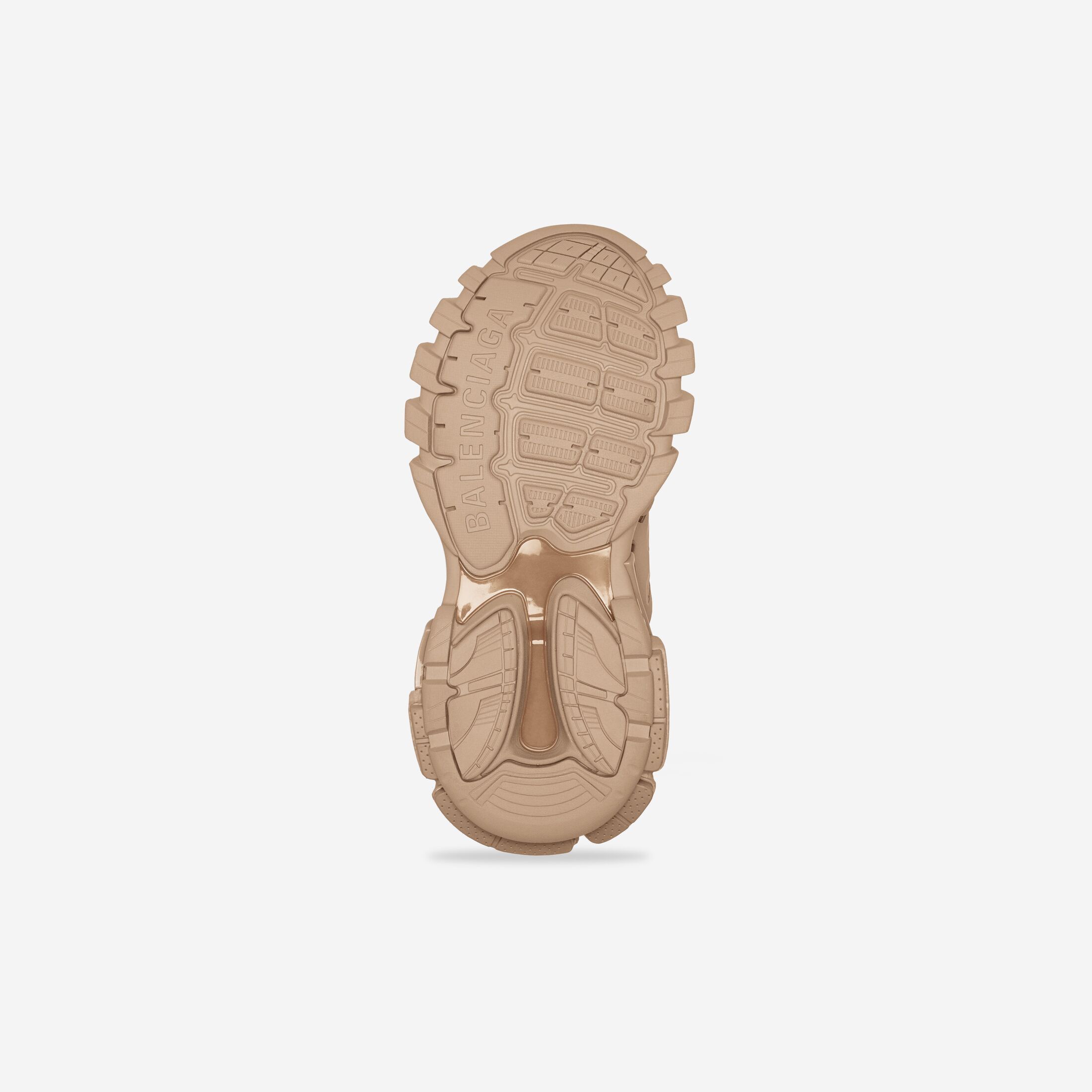 Balenciaga o1tr1nto0525 Track Sneakers Recycled Sole in Beige Size US 7 / EU 40 - 3 Thumbnail