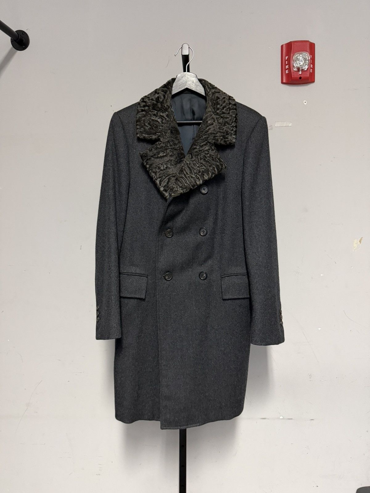 Thom Browne AW04 For Colette Astrakhan Coat Size US S / EU 44-46 / 1 - 1 Thumbnail