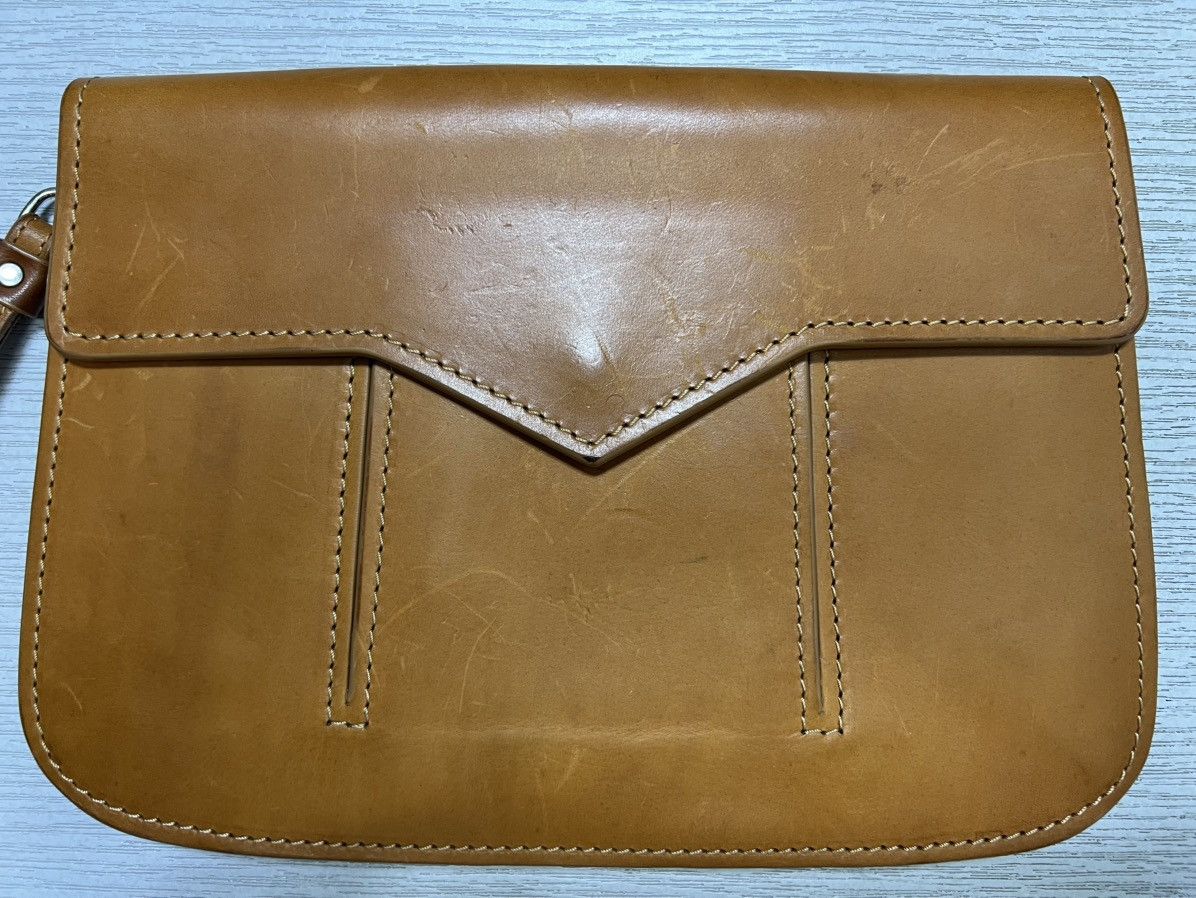 Maison Margiela Maison Margiela - A/W 15’ - Leather Flap Clutch Bag Size ONE SIZE - 6 Thumbnail