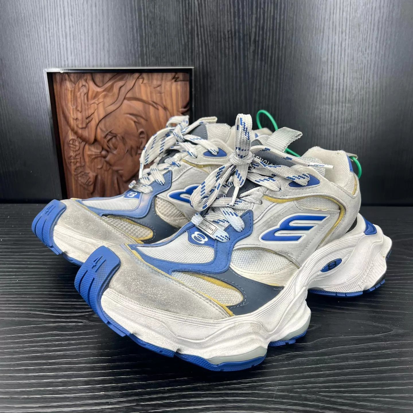 Balenciaga Multi-Color Chunky Sneakers Size 8 Size US 8 / EU 41 - 1 Thumbnail