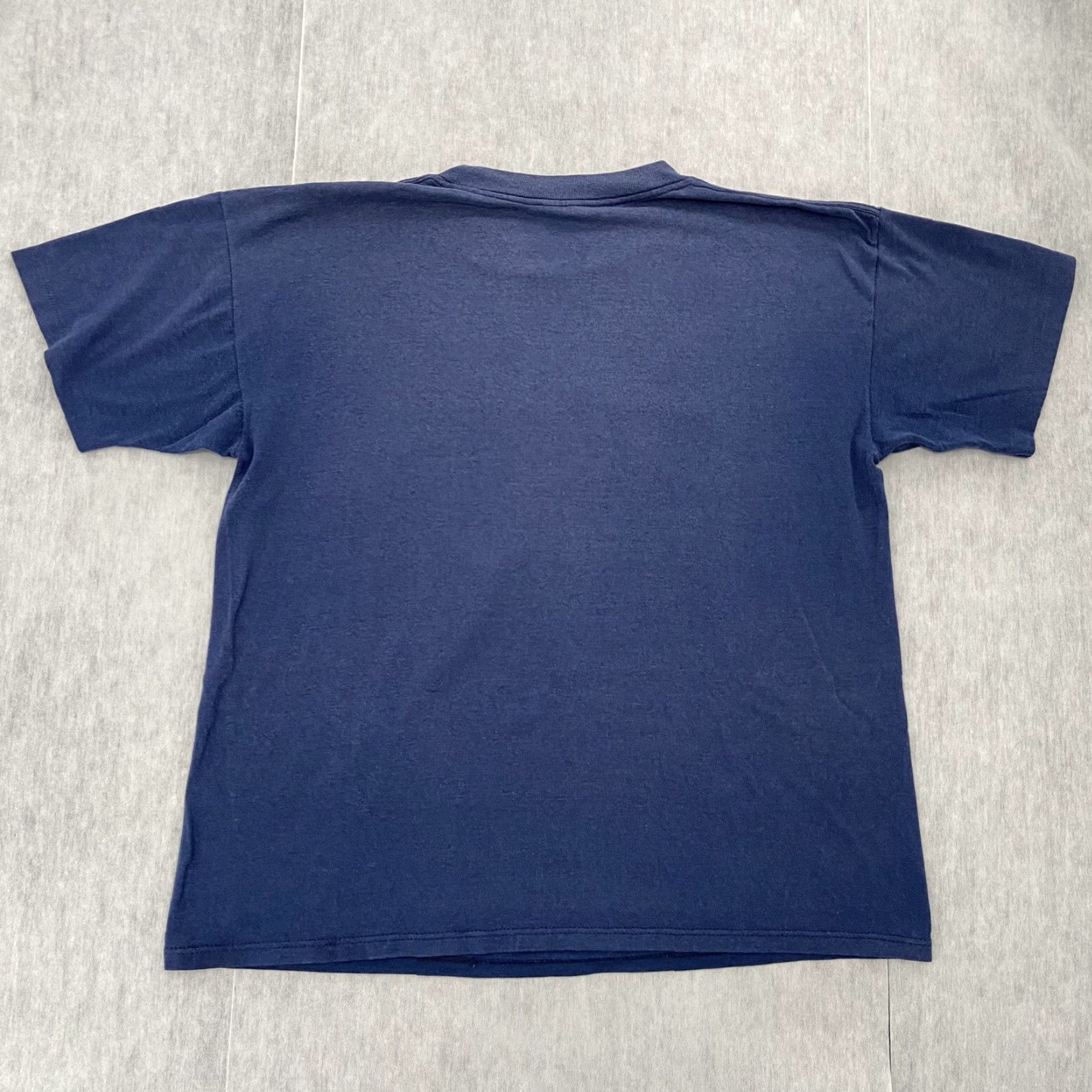 Vintage VINTAGE Miller Brand Fishing Shirt Mens 90s Extra Large Blue Tee Graphic Funny T-Shirt 2 Rule Adult XL Blue 90s Mens Size US XL / EU 56 / 4 - 2 Thumbnail