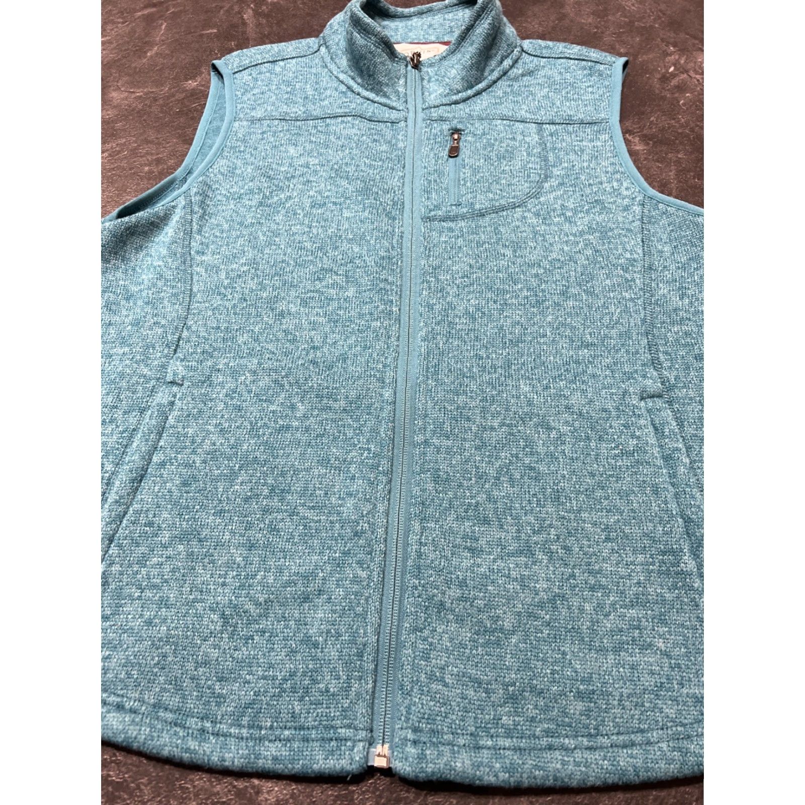 Orvis Orvis Women's Fleece Vest Extra Large Blue Full Zip Lightweight Outdoor Hiking Size L / US 10 / IT 46 - 3 Thumbnail