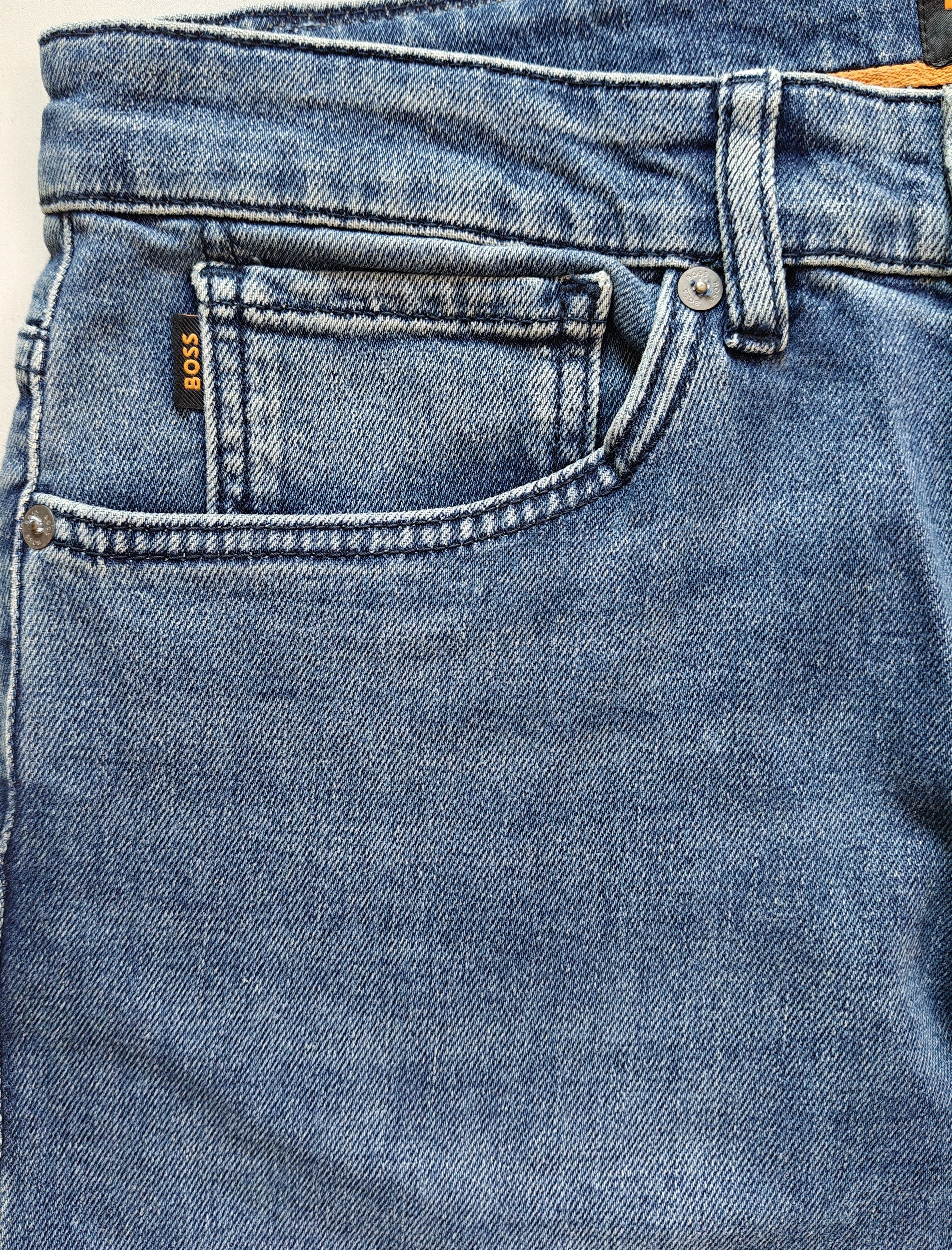 Hugo Boss BOSS RE.MAINE Regular fit men's Jeans Free Shipping T/6086 Size US 31 - 8 Thumbnail