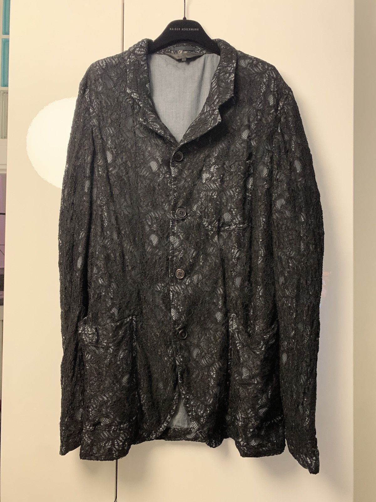 Comme des Garcons Homme Plus Lace jacket Size 40L - 1 Thumbnail