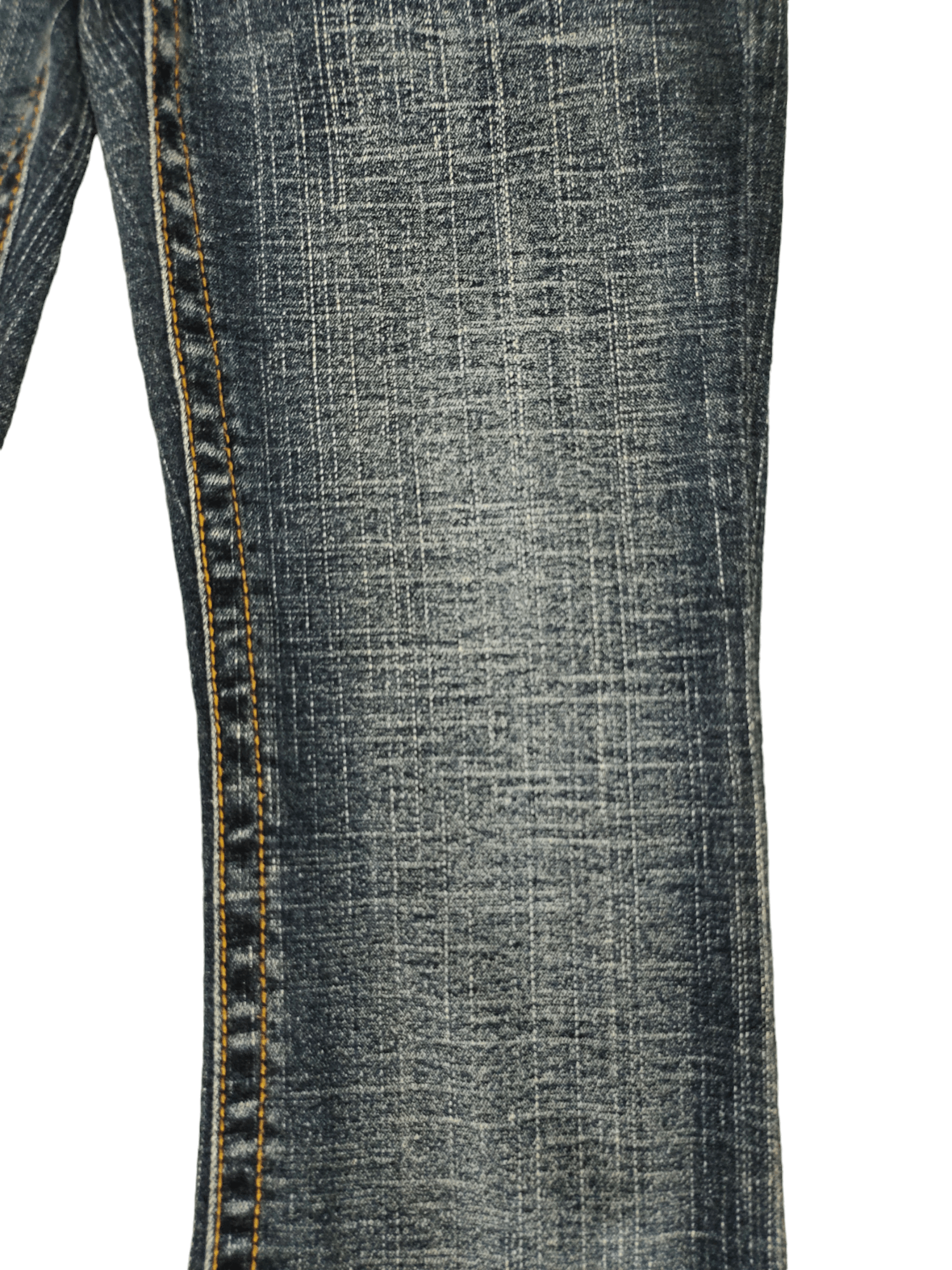If Six Was Nine Flare Jeans Bcbg Distress Faded Low Rise Boot Cut Y2k Size US 27 - 15 Thumbnail
