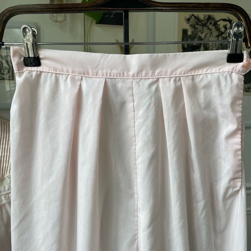 Vintage Vintage Barbizon Pink 2pc Pajama Lounge Set SS Top Pants S Size ONE SIZE - 4 Thumbnail