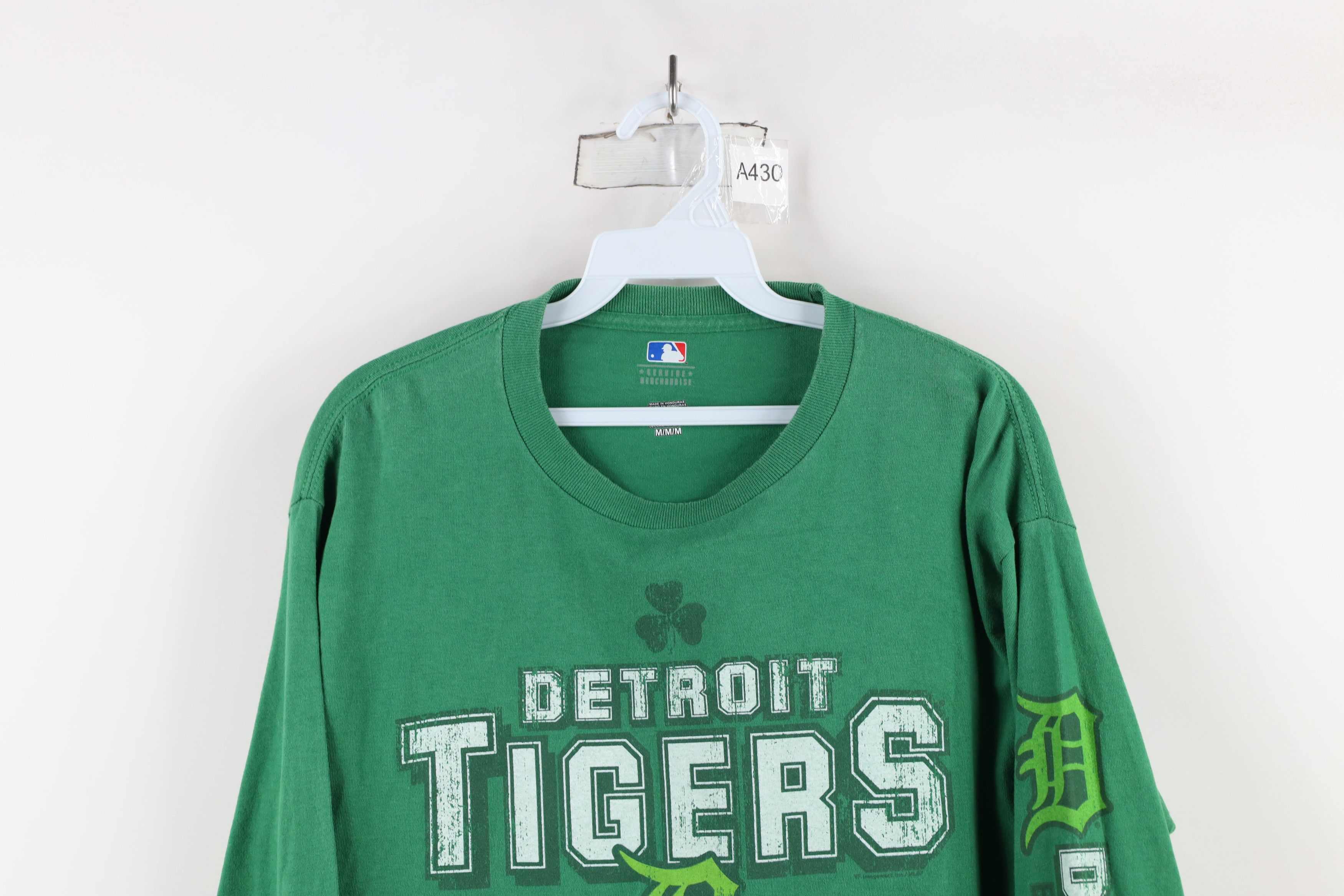 Vintage Vintage Day Detroit Tigers Baseball Long Sleeve T-Shirt Size US M / EU 48-50 / 2 - 2 Thumbnail