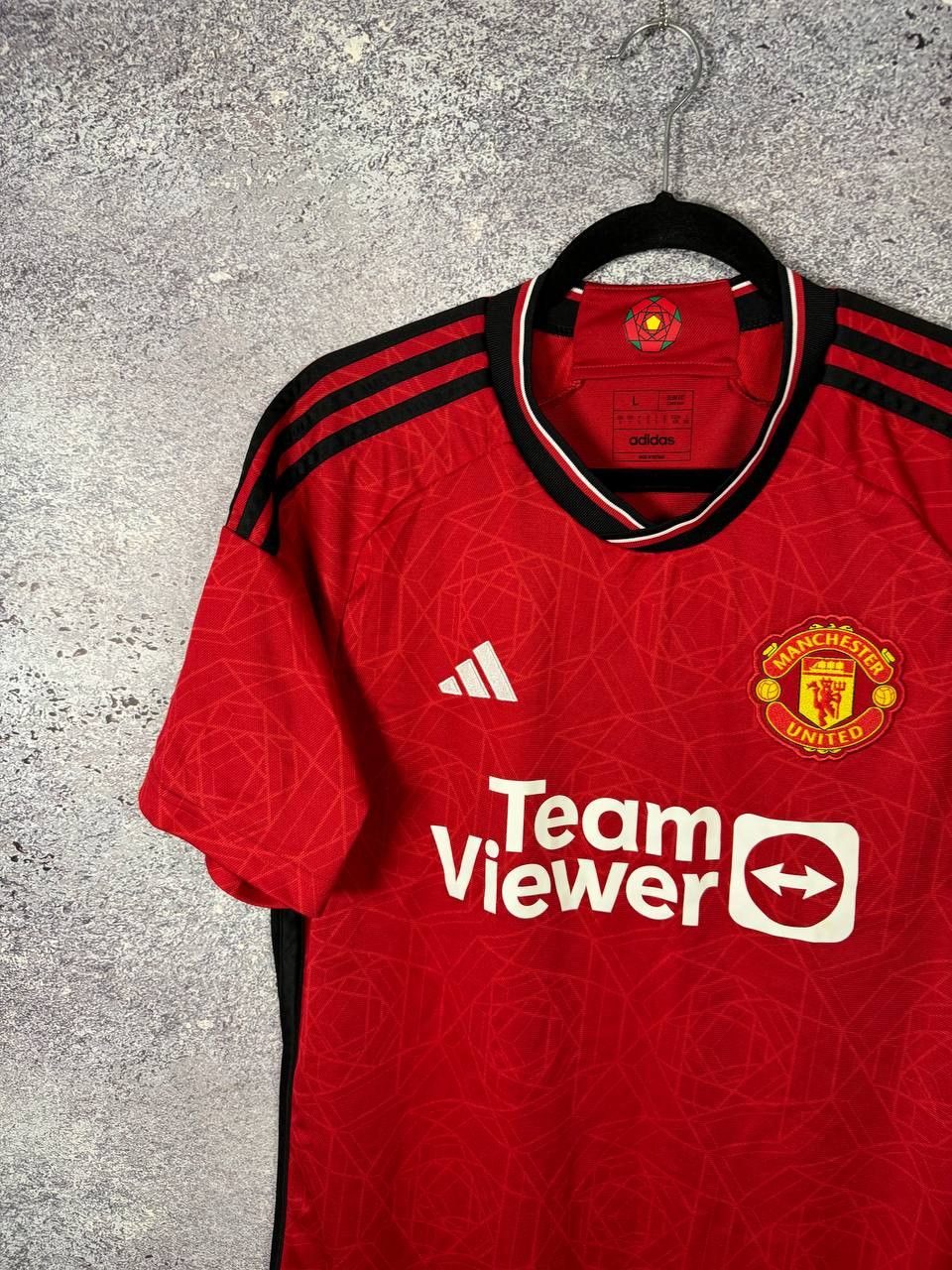Adidas Manchester United 2023/24 Adidas Soccer Jersey Blokcore L sz Size US L / EU 52-54 / 3 - 3 Thumbnail