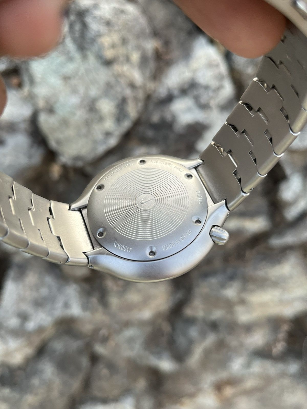 Vintage NIKE GRAND CAYMAN WATCH BLACK DIAL