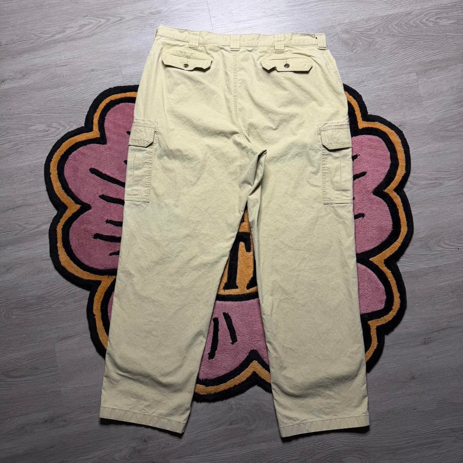 L.L. Bean L.L. Bean Natural Fit Cargo Pants Size 38x32 Tan Size US 38 / EU 54 - 7 Thumbnail