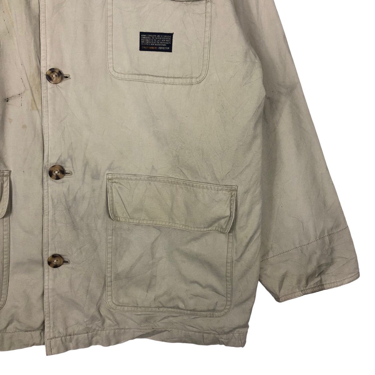 Japanese Brand 🔥Vtg Chore Jacket Uniqlo Issey Miyake Japan Blanket Lining Size US L / EU 52-54 / 3 - 5 Thumbnail