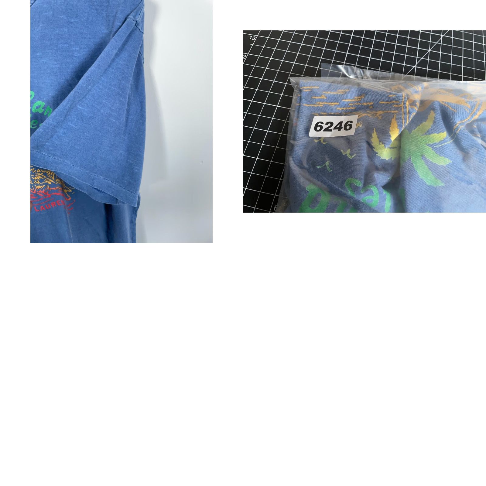 Polo Ralph Lauren Polo Ralph Lauren T-Shirt Adult XLT Blue Graphic Print Beach Preppy Mens Size US XL / EU 56 / 4 - 8 Thumbnail