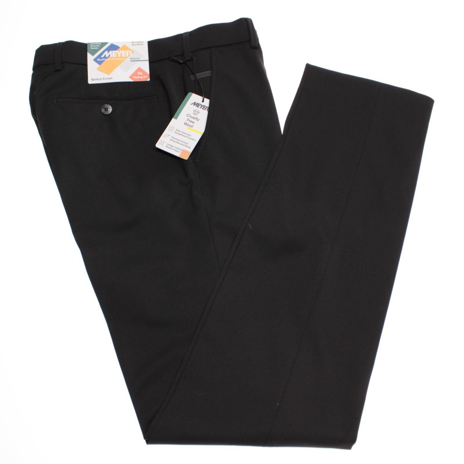Other Meyer New with tags Dress Pants Size 32 US In Black Size US 32 / EU 48 - 2 Thumbnail