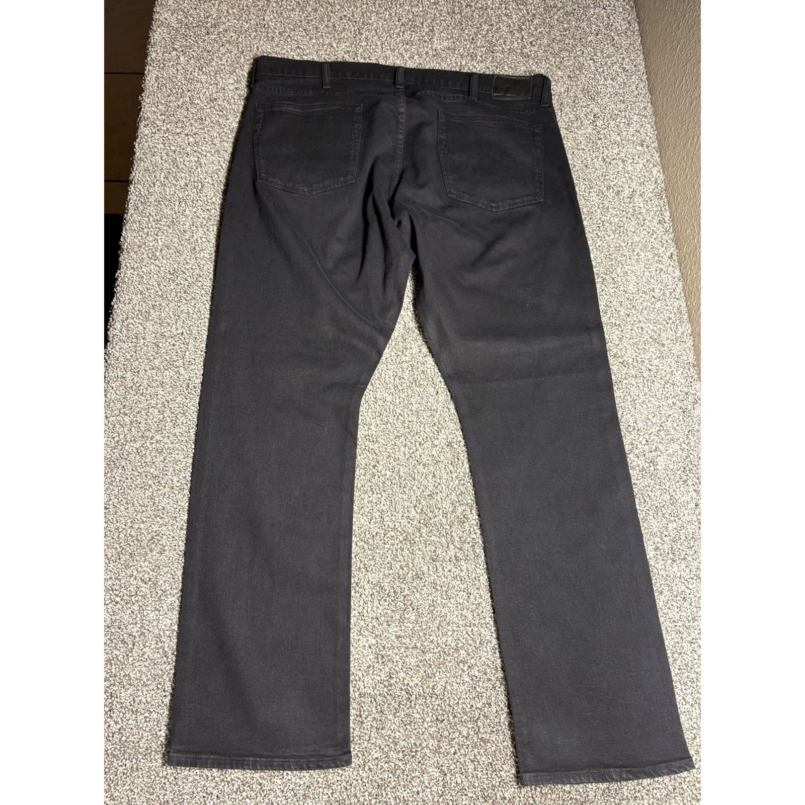 Polo Ralph Lauren Polo Ralph Lauren Jeans Mens 40x32 Black Varick Slim Straight Stretch Denim Size US L / EU 52-54 / 3 - 3 Thumbnail