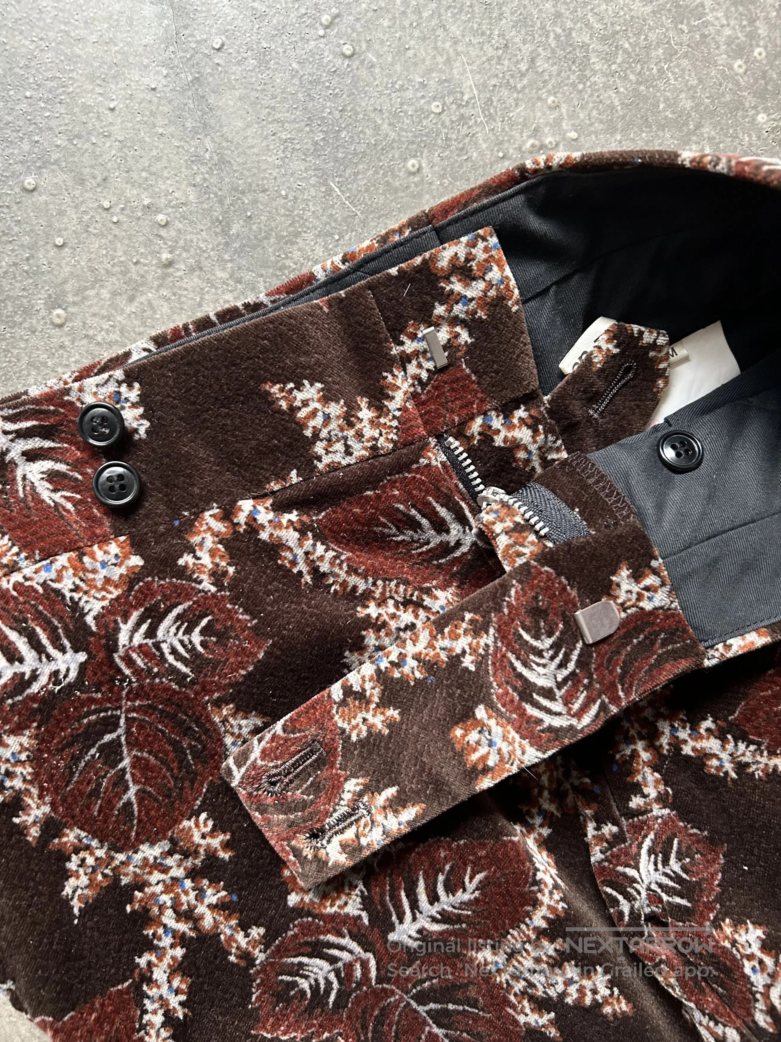 Comme des Garcons floral patterned cropped pants by Comme des Garçons. Size US 34 / EU 50 - 6 Thumbnail