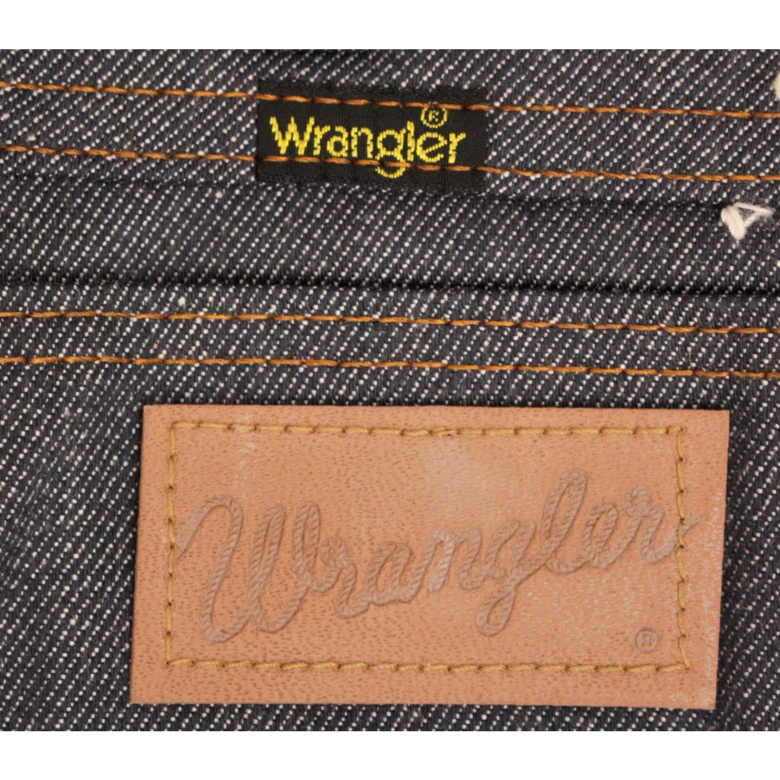 Wrangler VINTAGE Wrangler 70s NOS 1970s Irregular Flare Jeans 28x36 Blue 70s Bellbottoms Mens Jeans Size US 28 / EU 44 - 6 Thumbnail