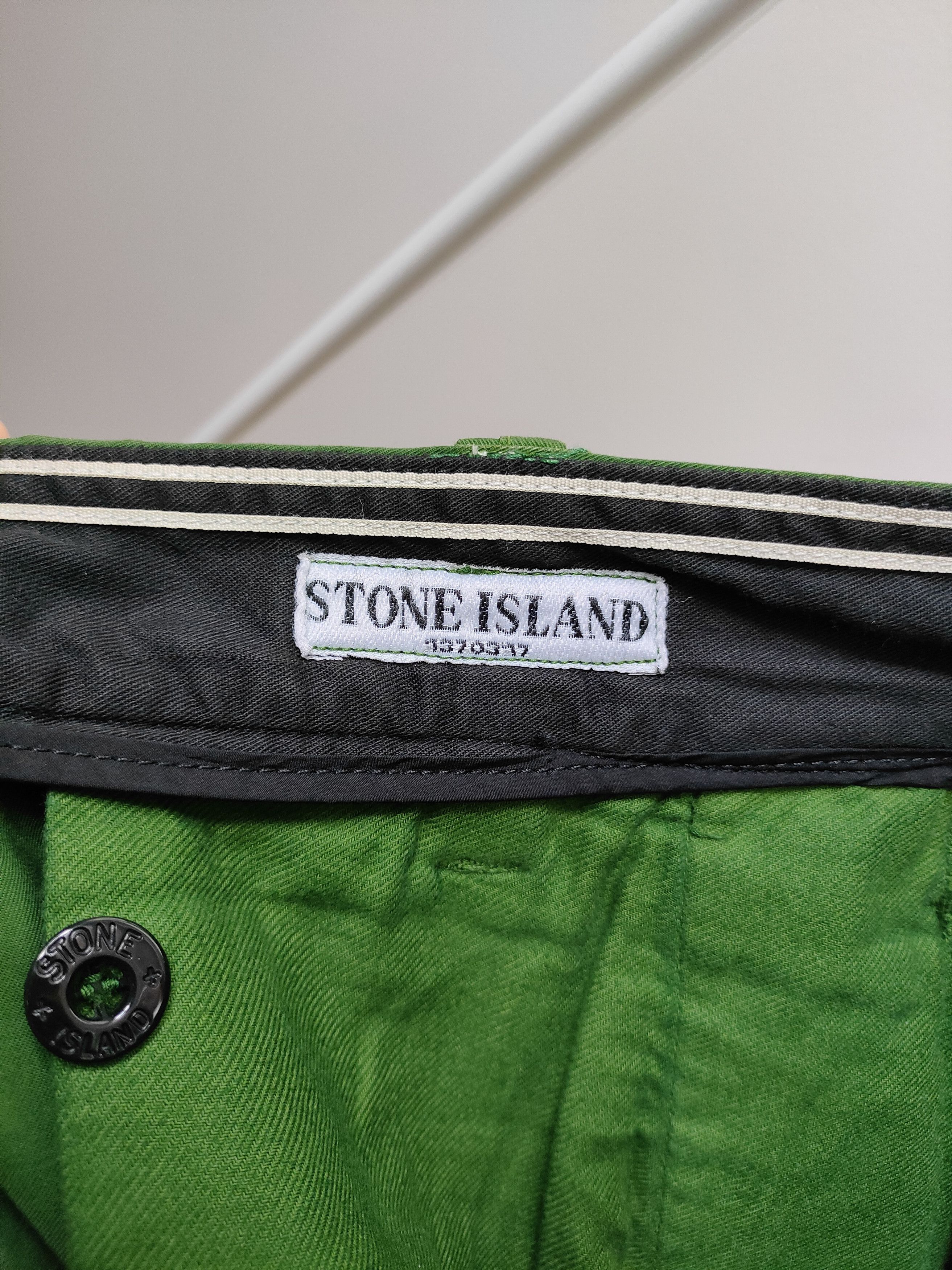 Stone Island A/W 2008 Stone Island green chino pants Size US 36 / EU 52 - 9 Thumbnail