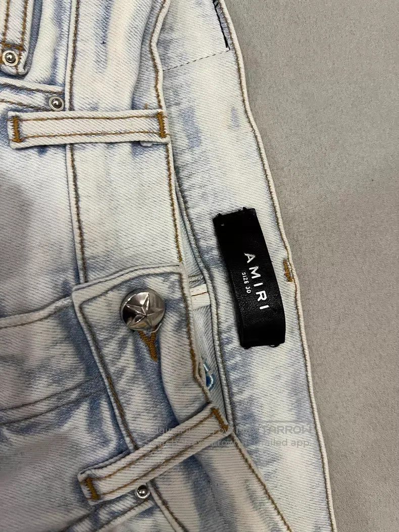Amiri Amiri Star Denim Jeans Size US 30 / EU 46 - 2 Thumbnail