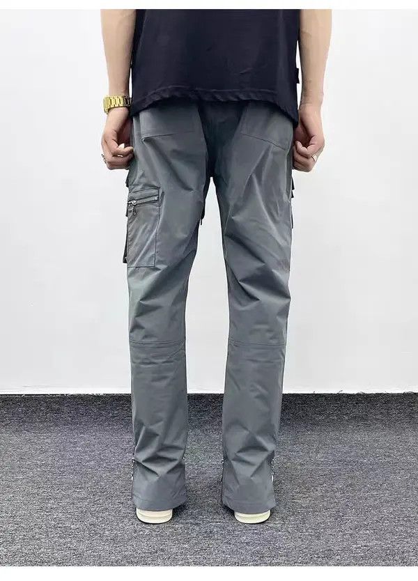 VIBE utility zipper flared tactical cargo pants Size US 32 / EU 48 - 7 Thumbnail