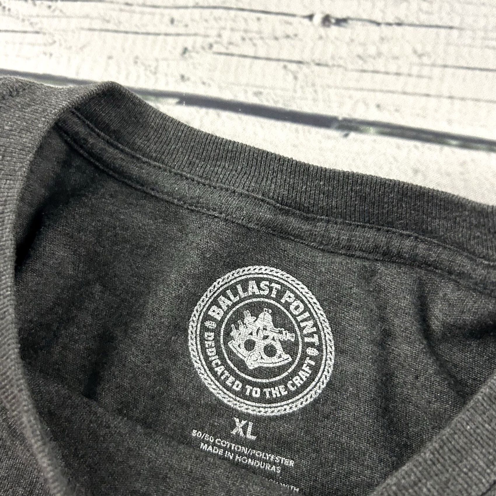 Vintage Ballast Point Sculpin IPA Short Sleeve T Shirt Men's XL Gray Size US XL / EU 56 / 4 - 3 Thumbnail