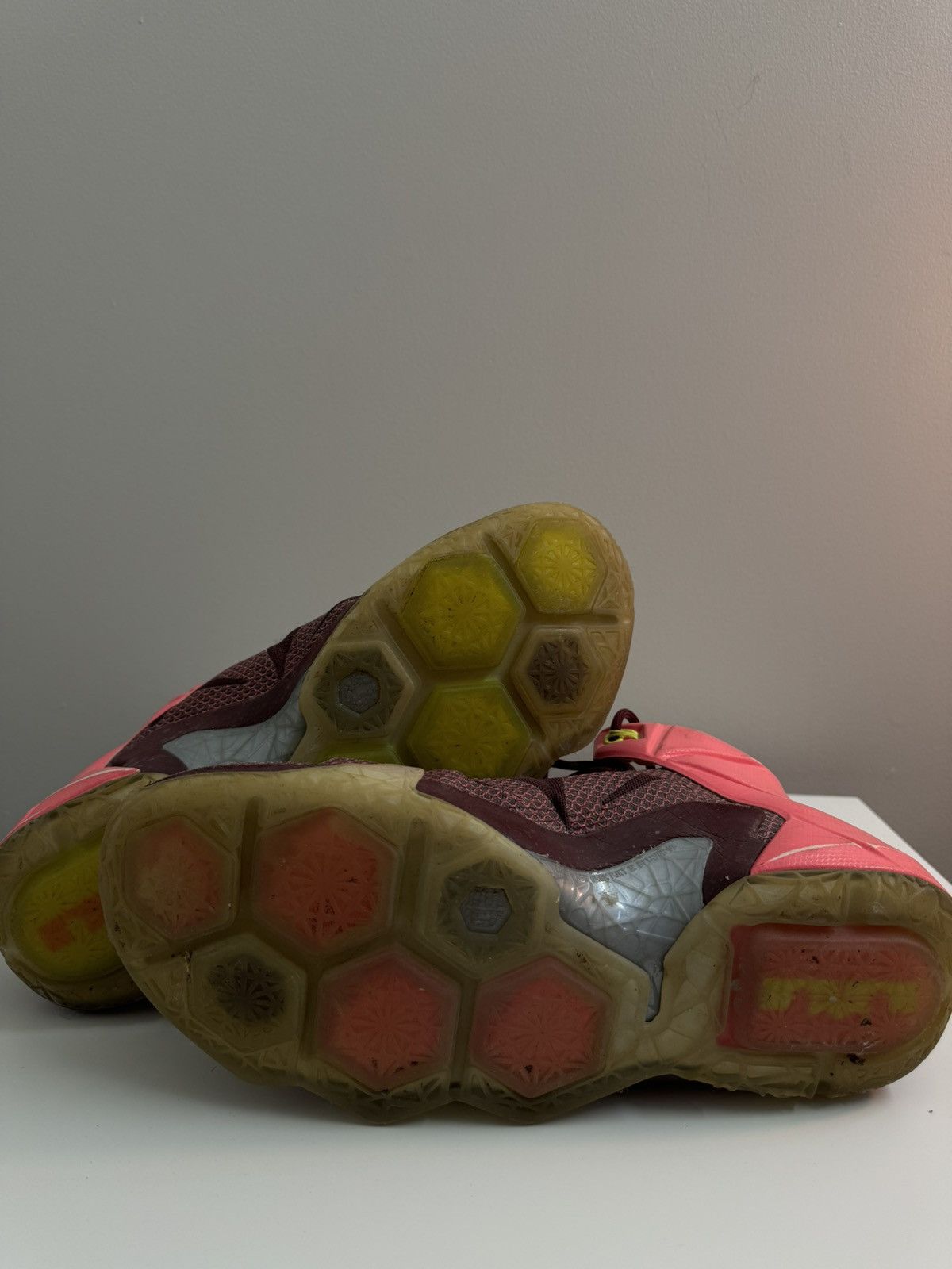 Nike × Other Nike lebron 12 XII double helix burgundy Size US 13 / EU 46 - 10 Thumbnail