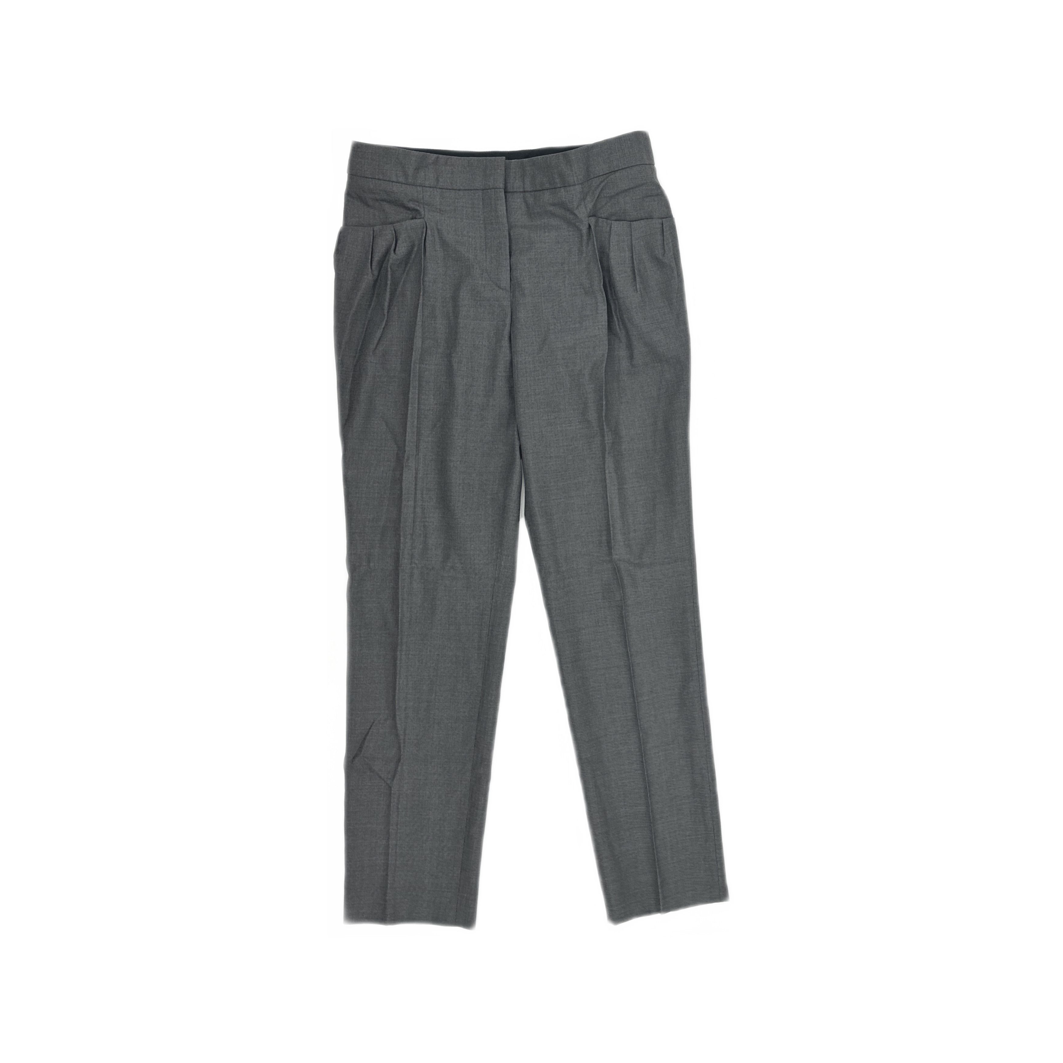 Valentino Valentino Roma Gray Wool Silk Trousers Size 28 Size US 28 / EU 44 - 1 Thumbnail