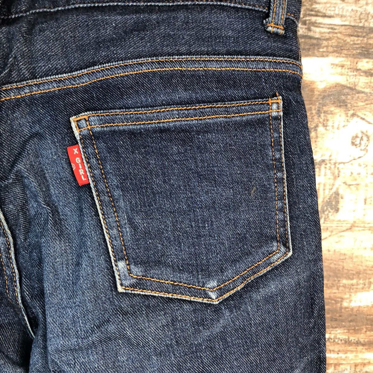Japanese Brand X Girl Blue Denim Pants #A2140 Size US 31 - 15 Thumbnail