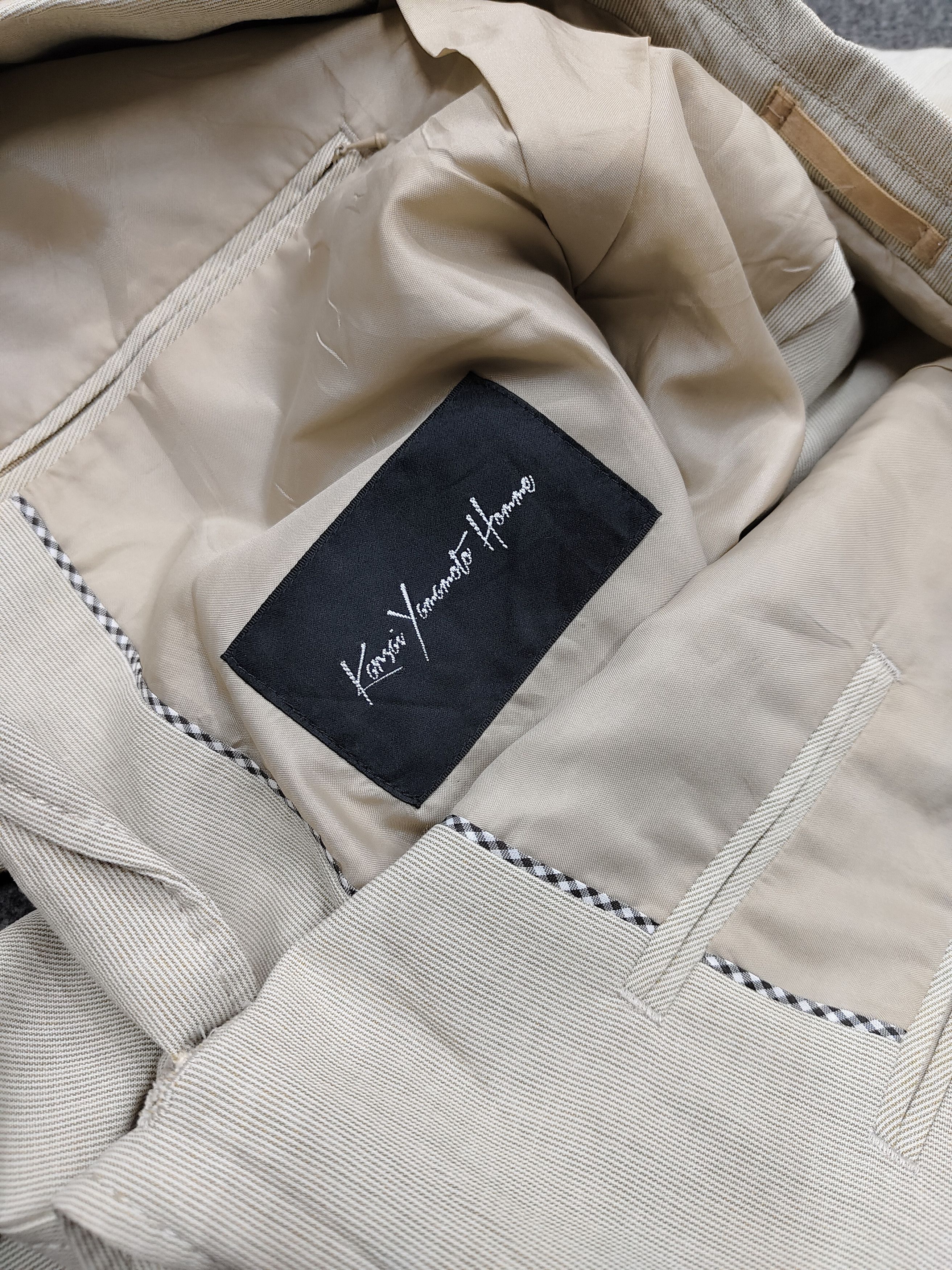 Kansai Yamamoto Kansai Yamamoto Homme Archive Minimalism Tailored Blazer Size US M / EU 48-50 / 2 - 4 Thumbnail