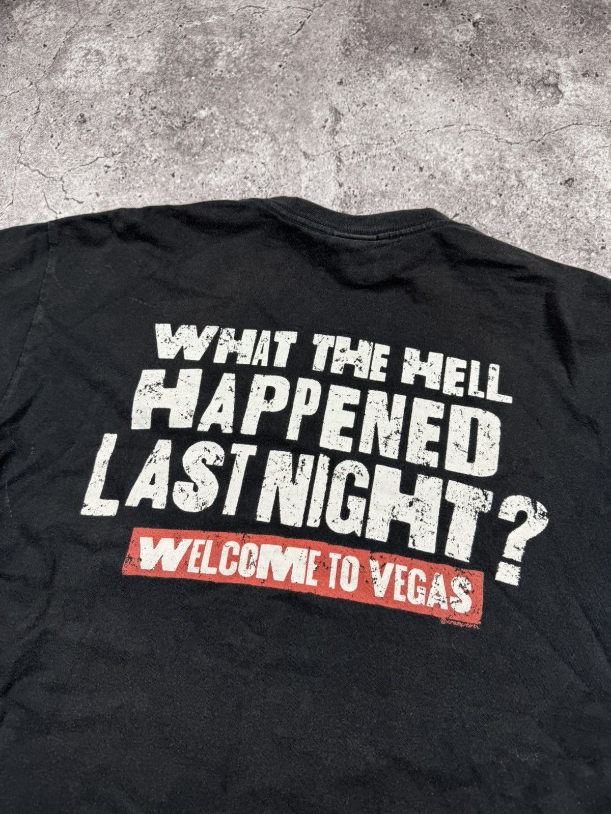 Vintage VINTAGE 2000s Y2K WTF❓Happened Welcome To Las Vegas Faded Size US M / EU 48-50 / 2 - 2 Thumbnail