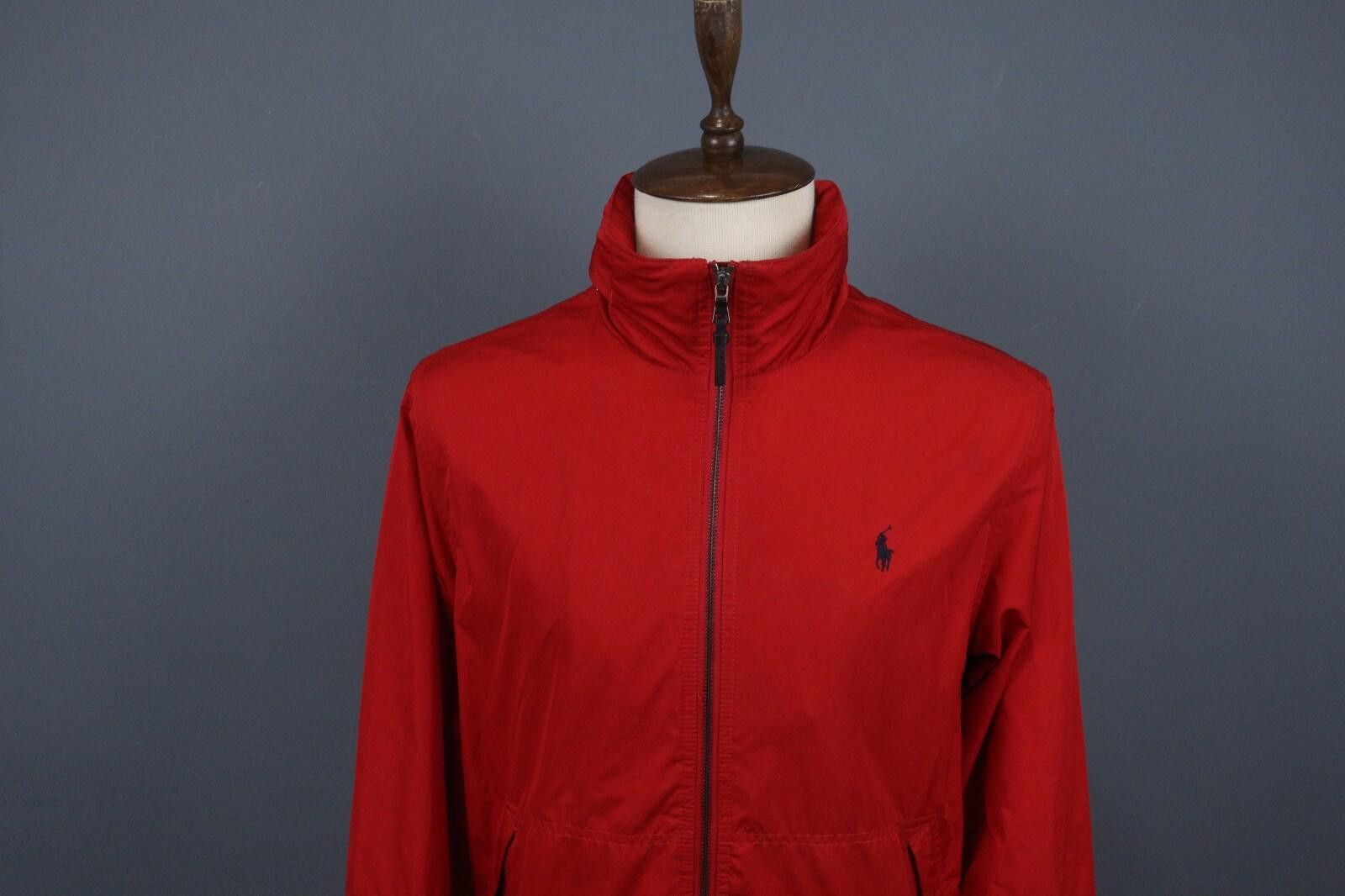 Polo Ralph Lauren Polo by Ralph Lauren Red Pockets Zip Track Jacket Size L Size US L / EU 52-54 / 3 - 2 Thumbnail