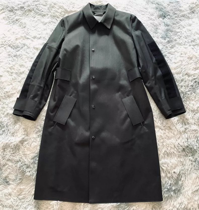 Jil Sander Jil Sander thick nylon coat trench coat Size L / US 10 / IT 46 - 1 Thumbnail