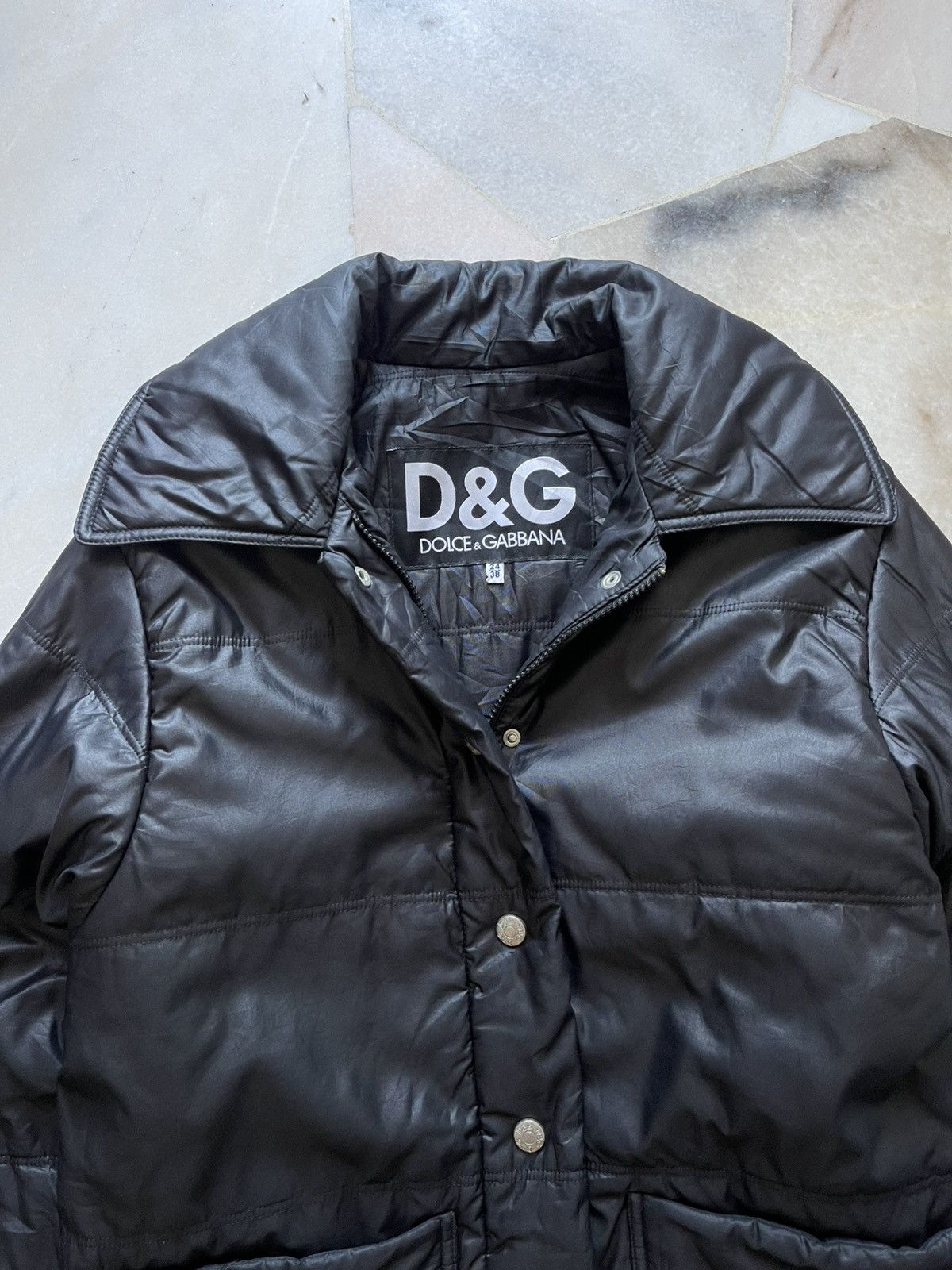 Dolce & Gabbana 2000s Dolce & Gabbana Puffer Jacket Size US M / EU 48-50 / 2 - 3 Thumbnail