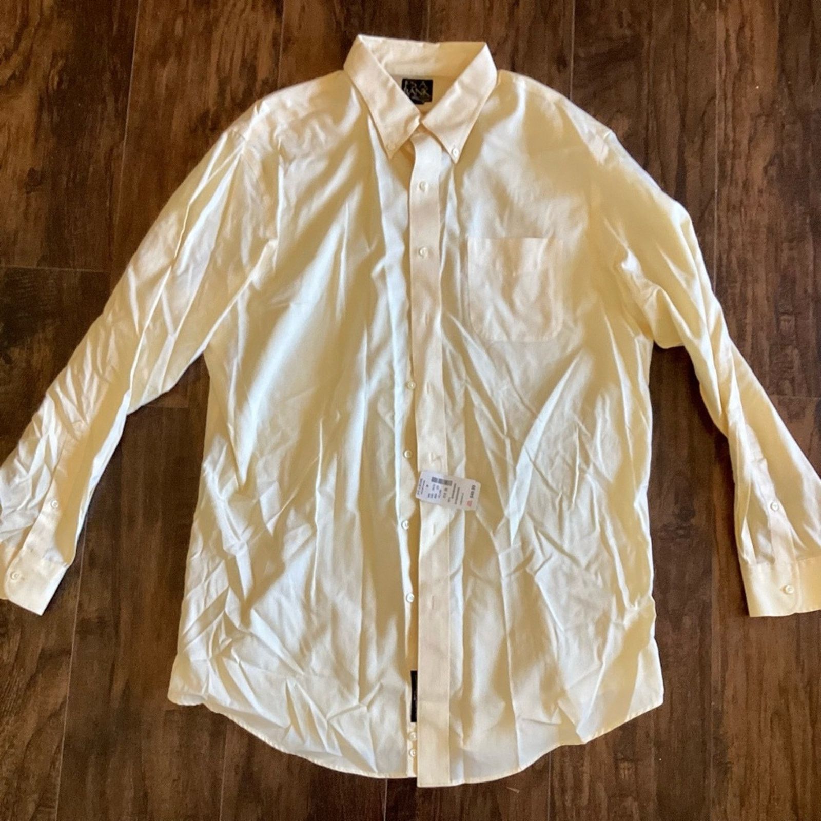 Jos. A. Bank Jos. A. Bank Classic Collection Tailored Fit Non Iron Shirt Size US XL / EU 56 / 4 - 2 Thumbnail