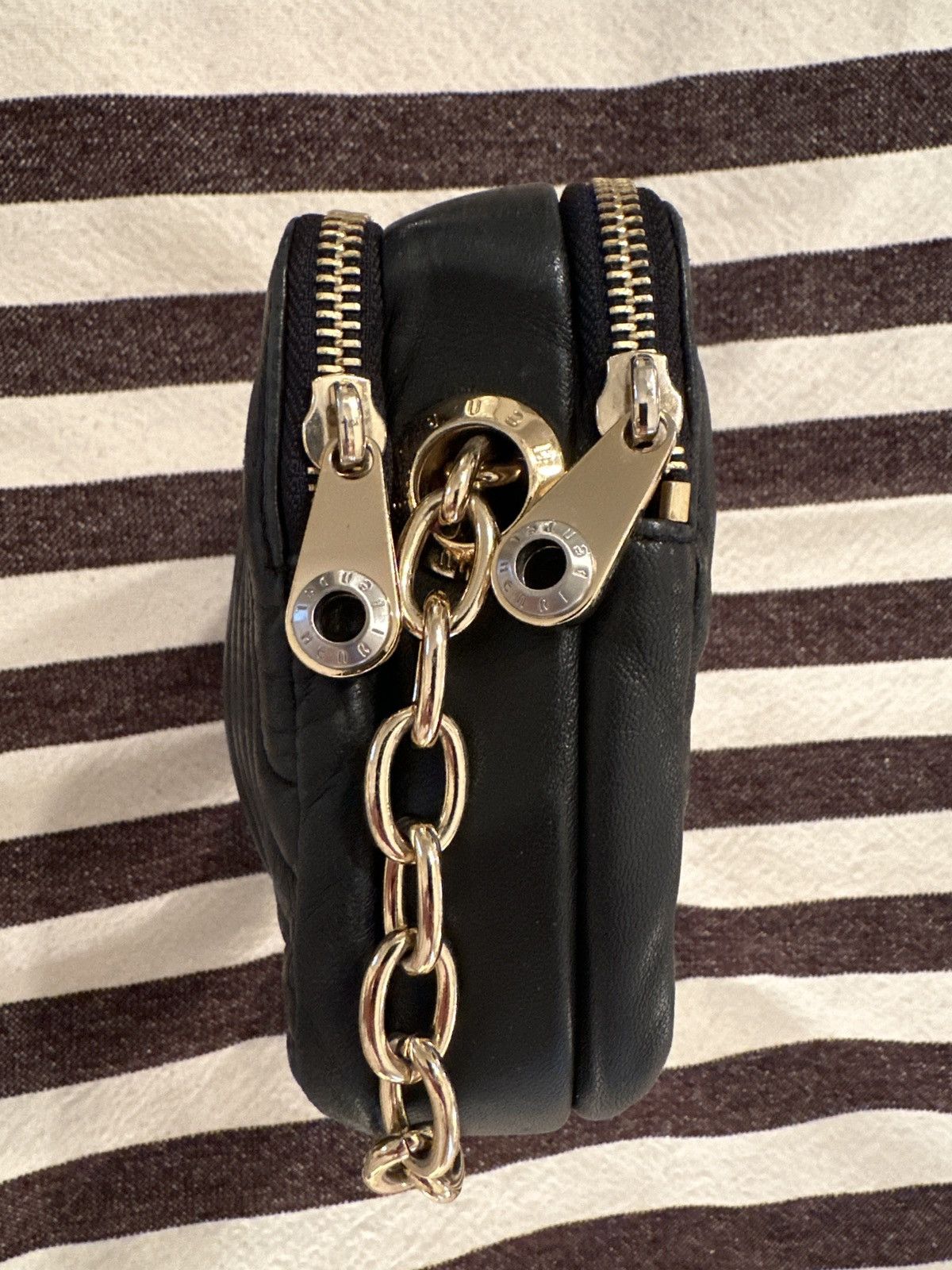 Henri Bendel Henri Bendel Black Leather Chain Bag Size ONE SIZE - 4 Thumbnail