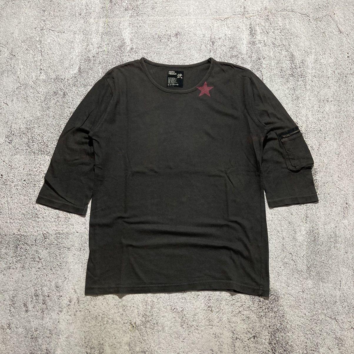 PPFM 2000s PPFM Stars Logo Grunge Punk Style Raglan Shirt Size US M / EU 48-50 / 2 - 1 Thumbnail
