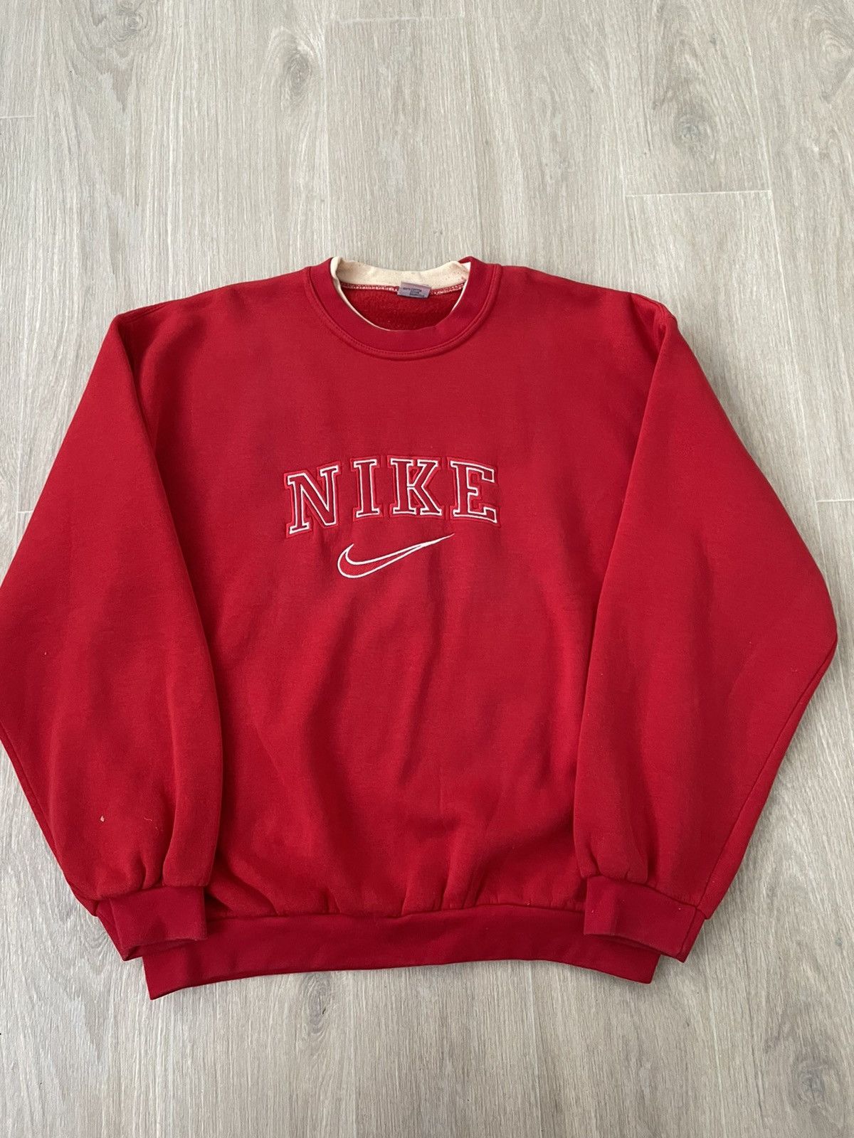 Vintage Nike vintage sweatshirt 90s Y2K Size US XL / EU 56 / 4 - 1 Thumbnail