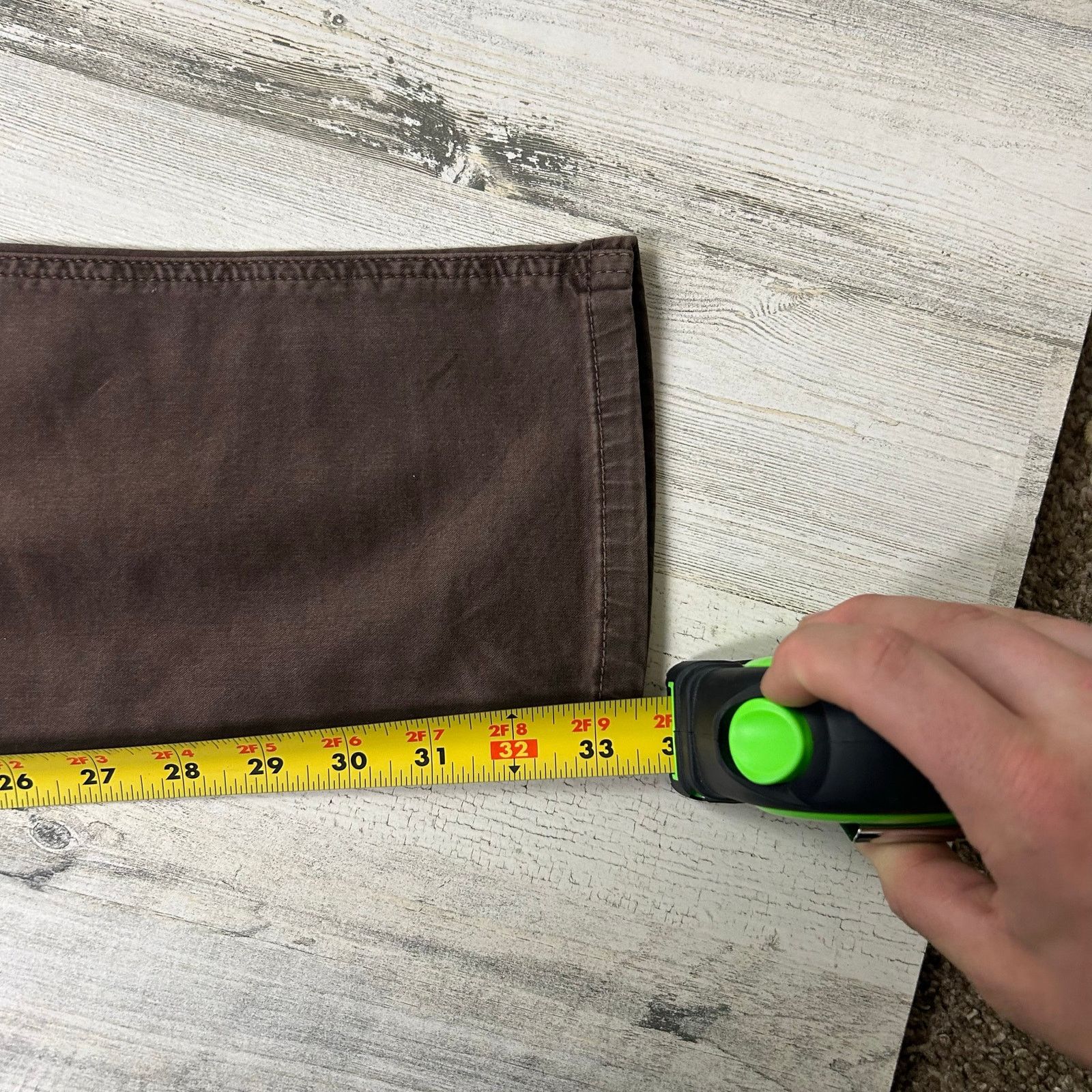 Robins Jeans ROBIN'S JEAN Men's Brown Straight Leg 'The Show' Cargo Pants Size US 29 - 11 Thumbnail