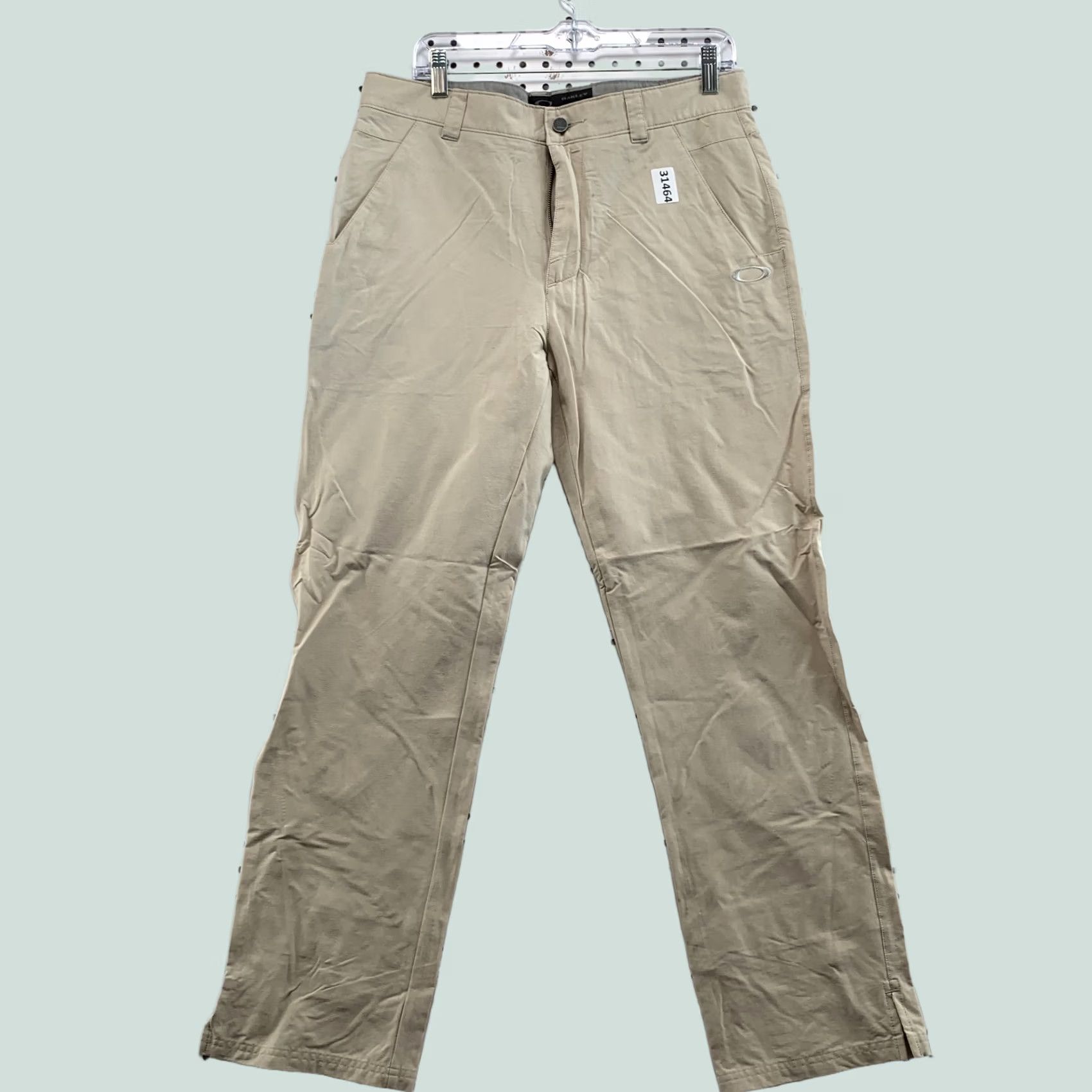 Oakley Oakley Pants Mens 34 Beige Chino Size Fits 34x30 Hiking Outdoor Size US 34 / EU 50 - 1 Thumbnail