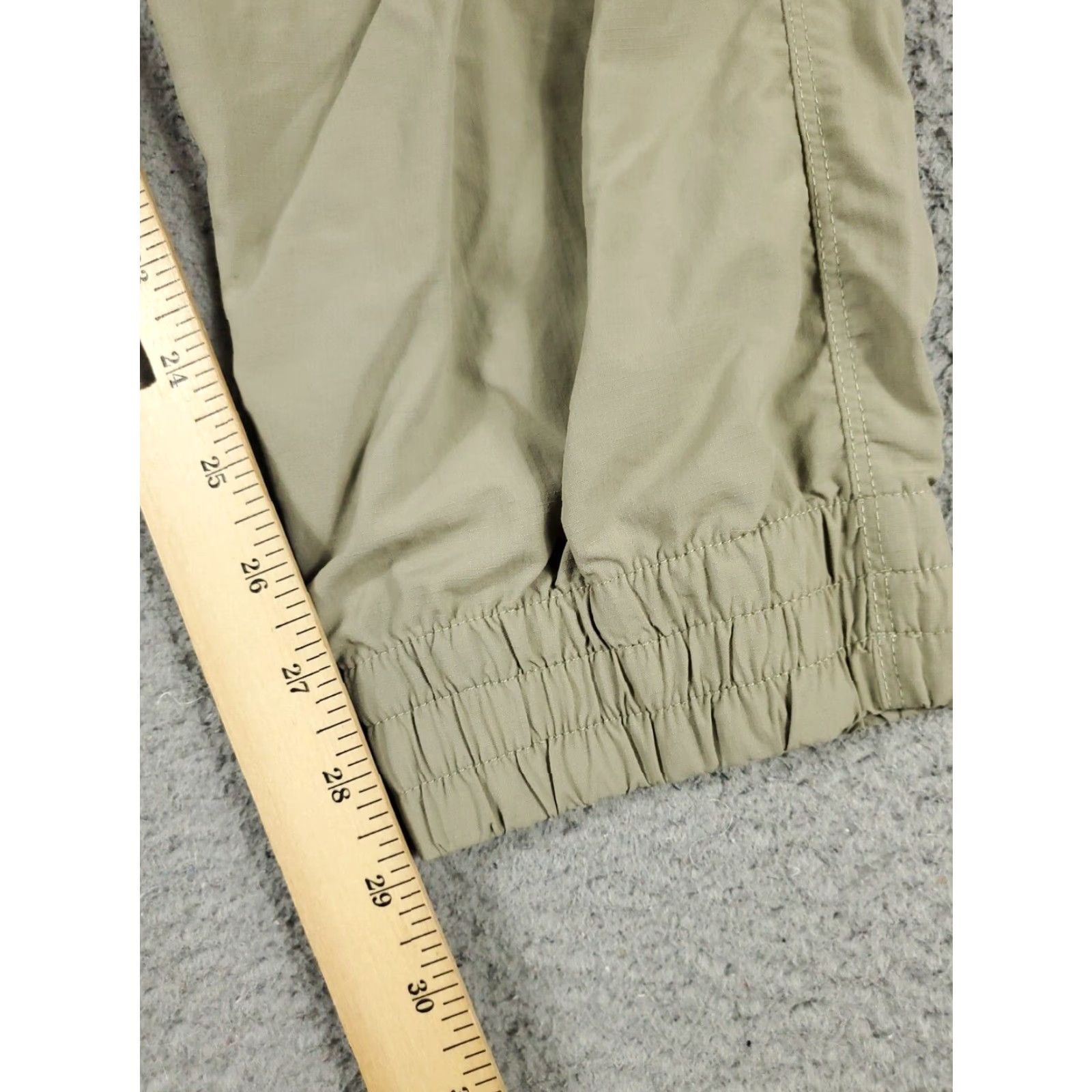Vintage Columbia Pants Womens Size Large Beige Cargo Lace Tie Active Outdoors Jogger Size 36" / US 14 / IT 50 - 4 Thumbnail