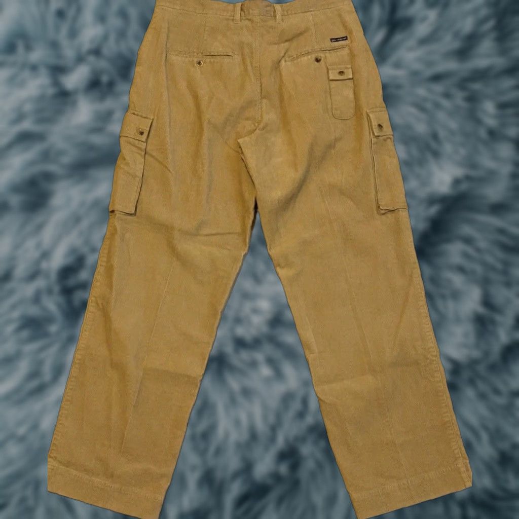 JNCO VINTAGE Wu Wear Corduroy Cargo Pants 36 Baggy Jeans Men Beige 90s NYC Rap Hip Hop Distressed Baggy Pockets Size US 36 / EU 52 - 1 Thumbnail