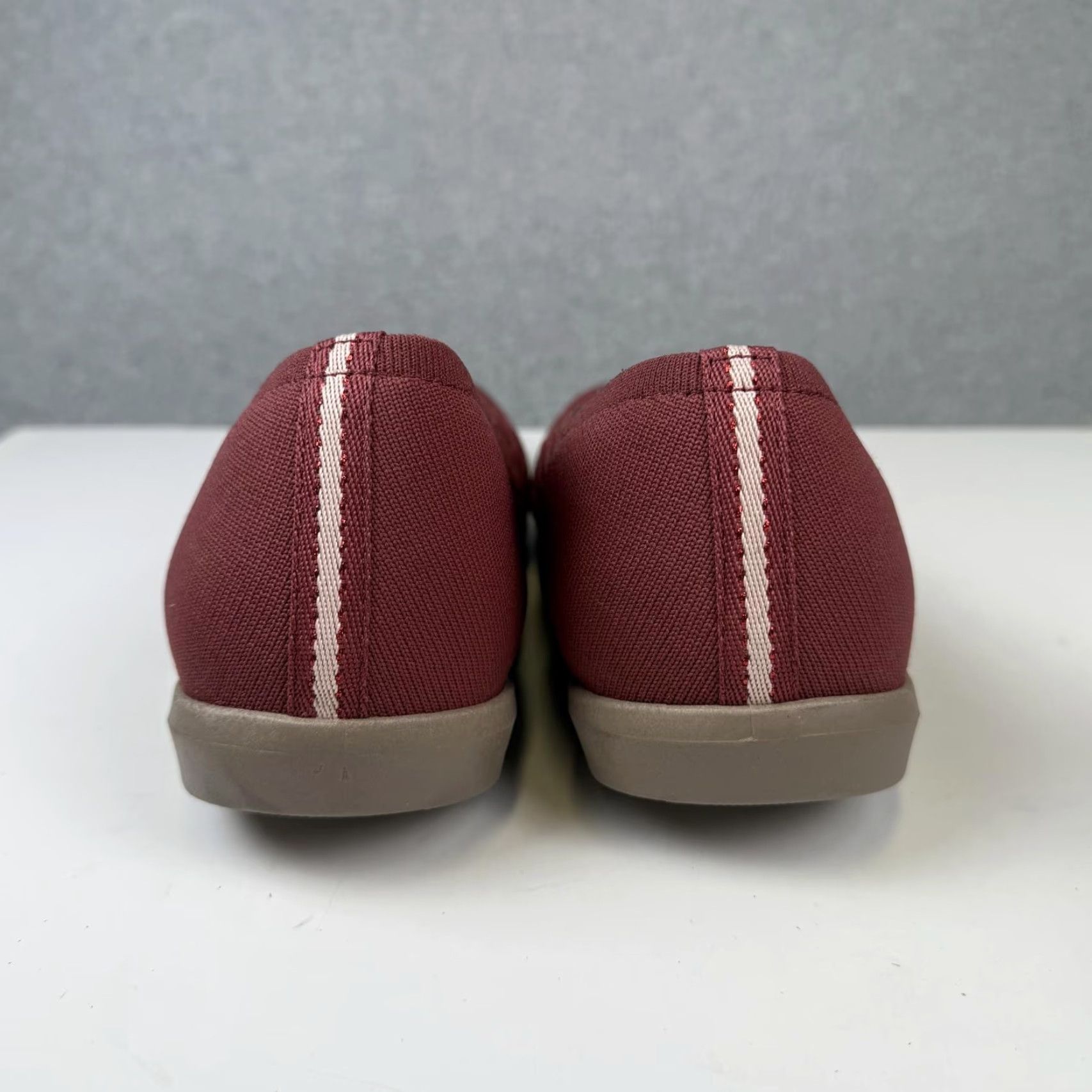 Vintage BZees For Lifestride Womens Khloe Ballet Flats Size 11M Comfort Walking Sangria Flat Women Red 11M Mens? Size US 11 / IT 41 - 5 Thumbnail