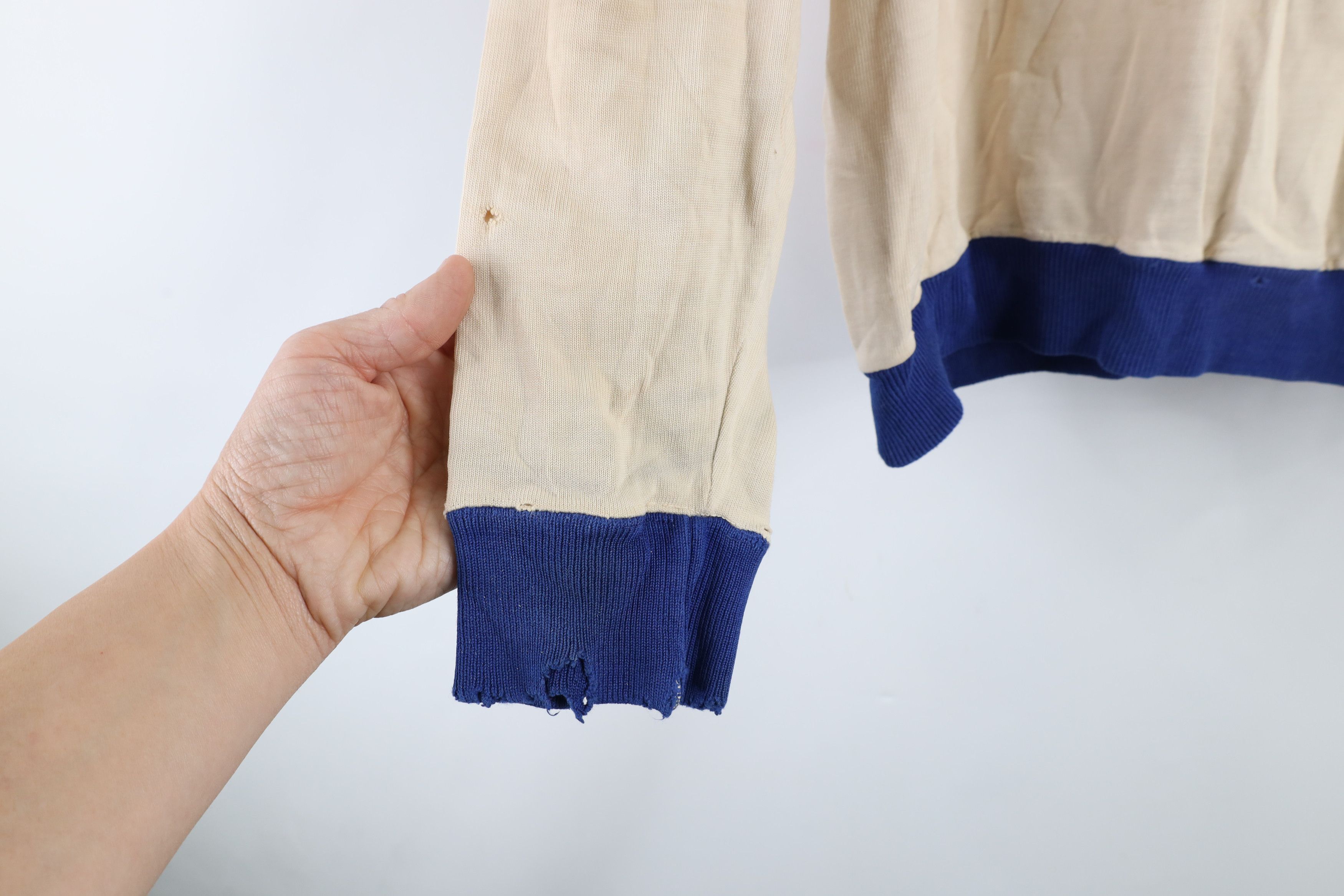 Vintage Vintage 20s 30s Fairport Long Sleeve Varsity Jersey USA Size US M / EU 48-50 / 2 - 7 Thumbnail