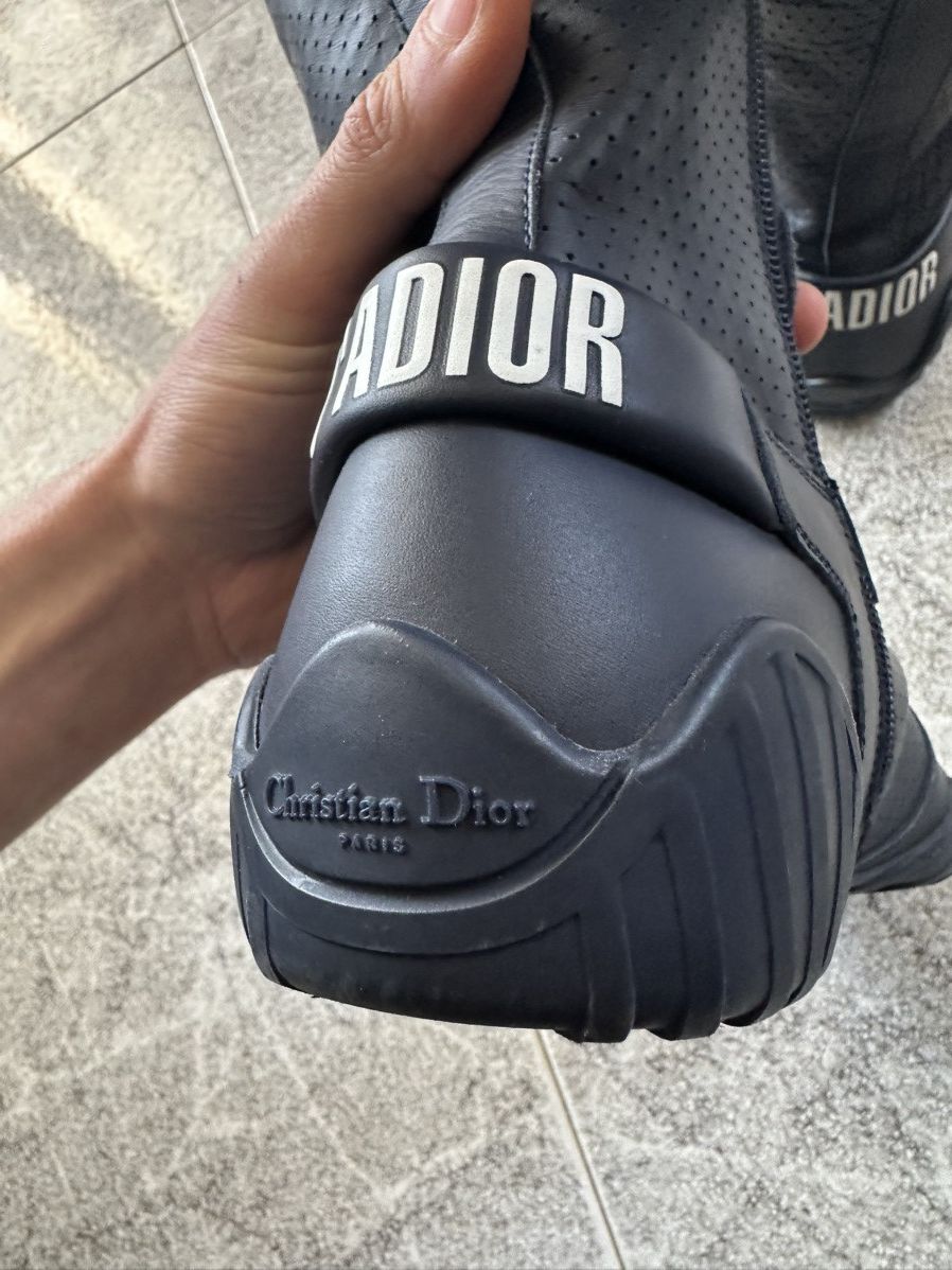 Dior SS 2017 Christian Dior “J’Adior” D-Fence Leather Boots Size US 11 / IT 41 - 20 Thumbnail