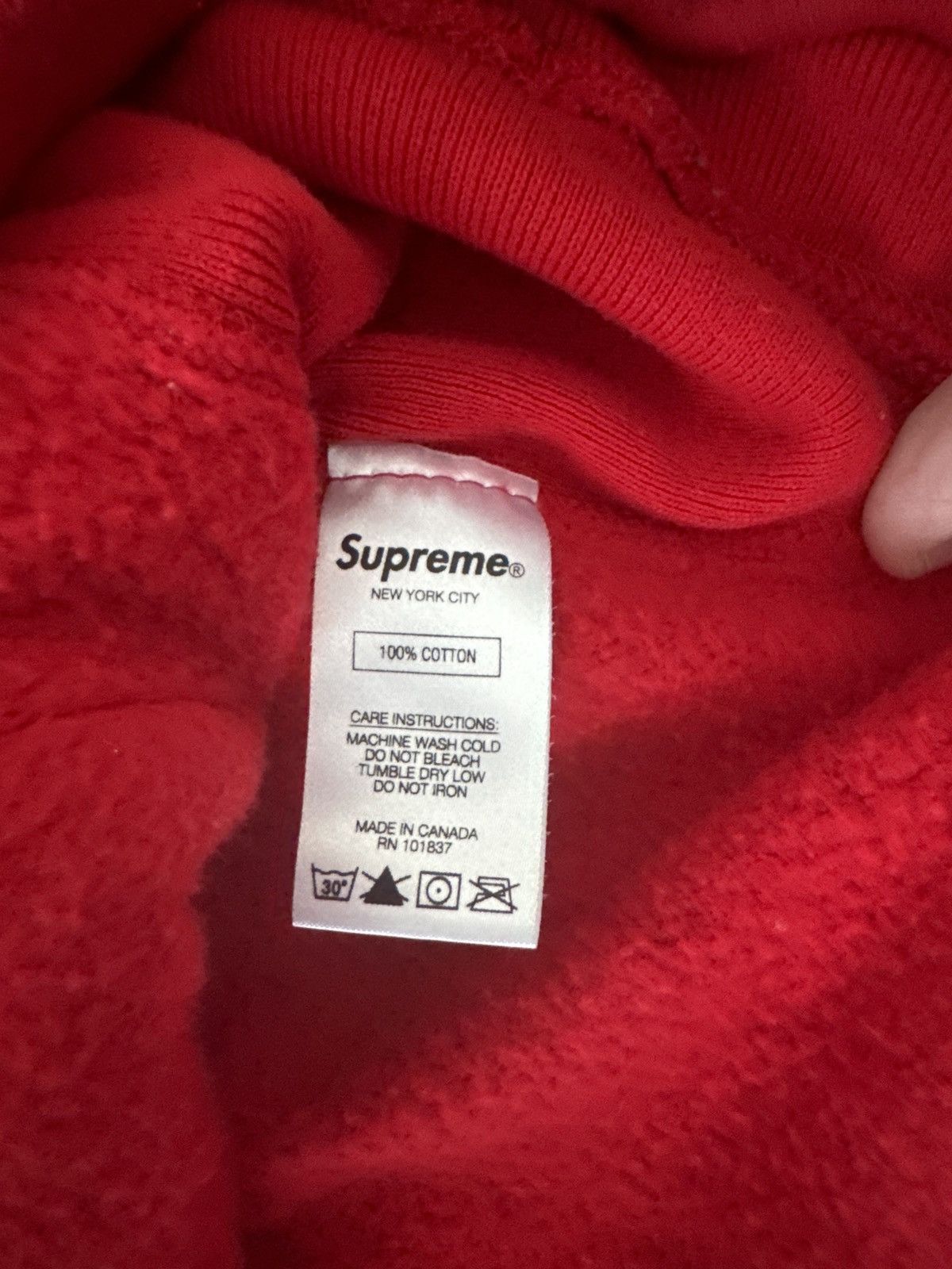 Supreme Supreme Embroidered Hoodie Size US L / EU 52-54 / 3 - 4 Thumbnail