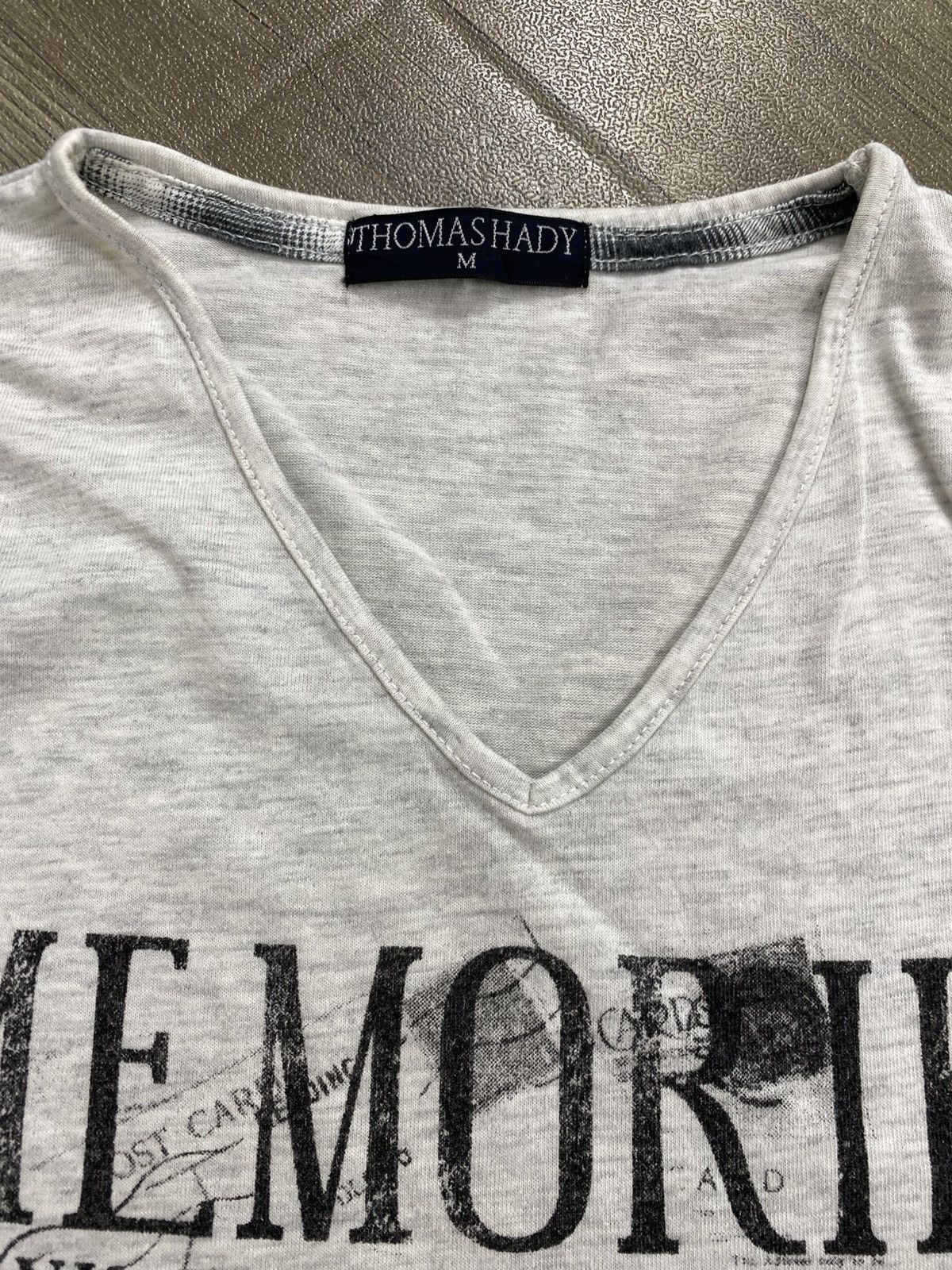 Japanese Brand 🔥Sick Thomas Hady Hysteric Glamour Style Lgb Y2K Poem Tee Size US M / EU 48-50 / 2 - 3 Thumbnail