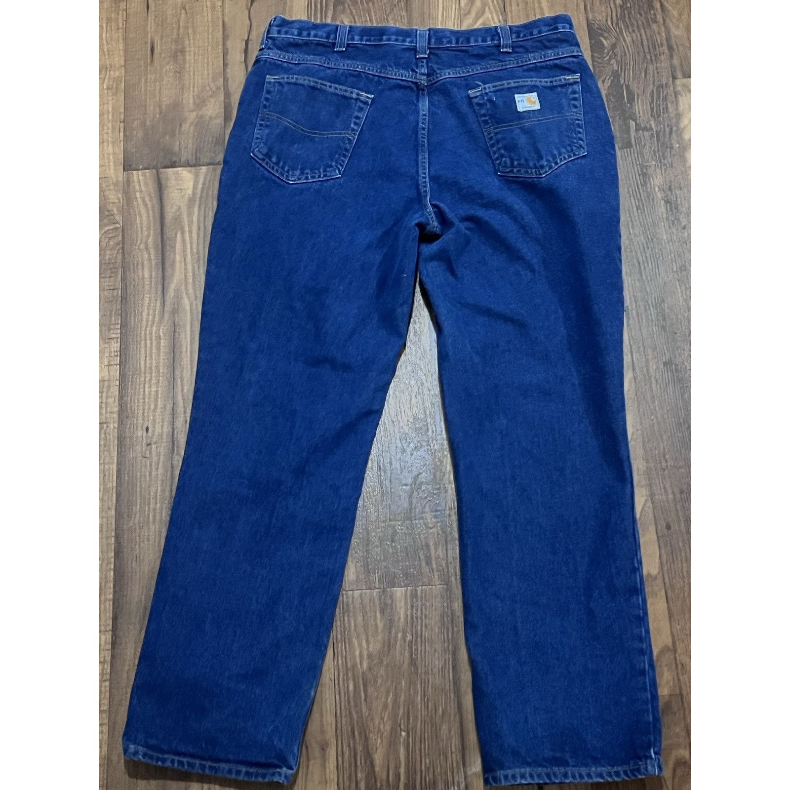 Carhartt Carhartt FR 2112 NFPA CAT2 Demin Jean Blue Cotton Size 38x32 Size US 38 / EU 54 - 6 Thumbnail